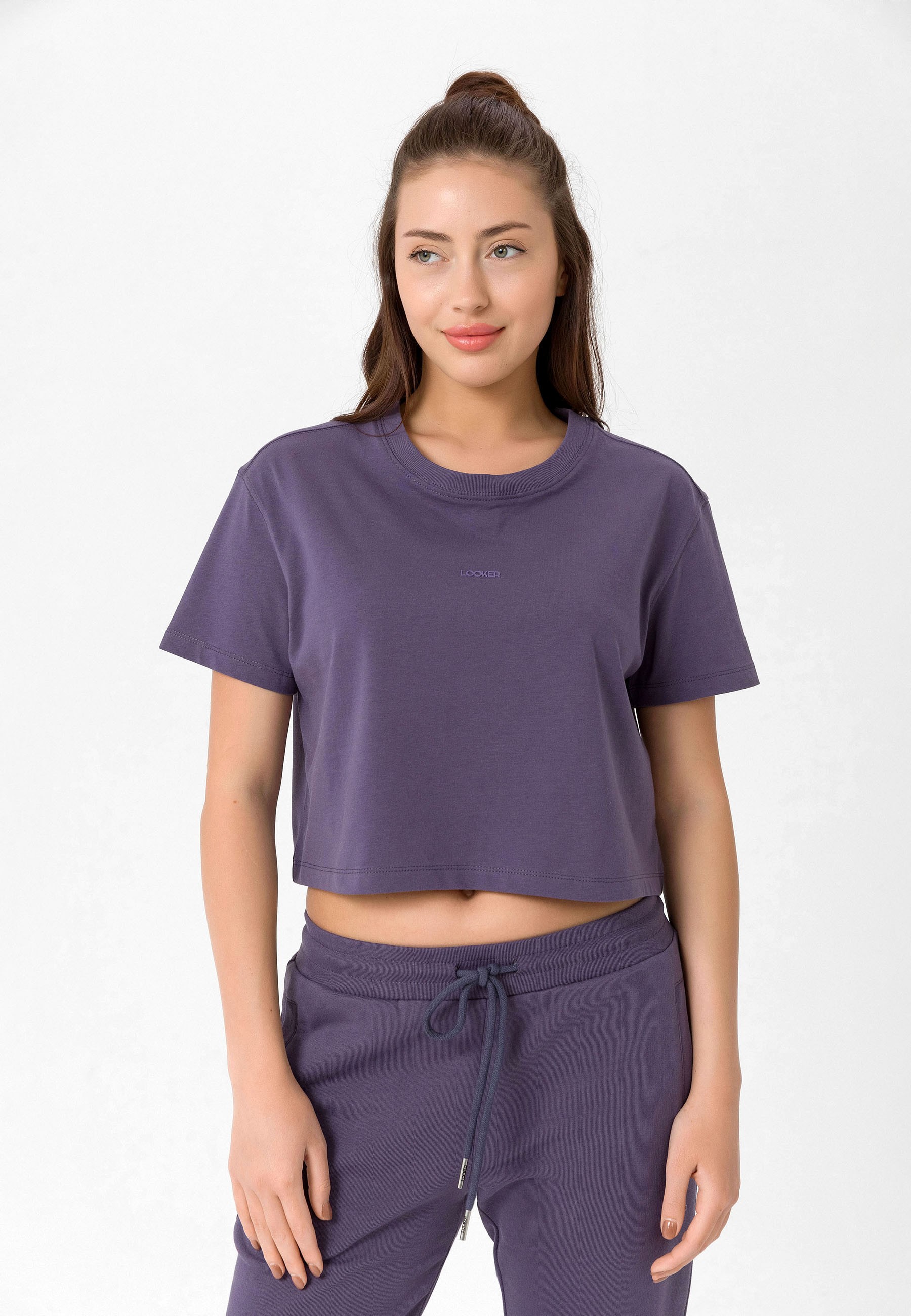 Kadın Oversize Crop T-Shirt