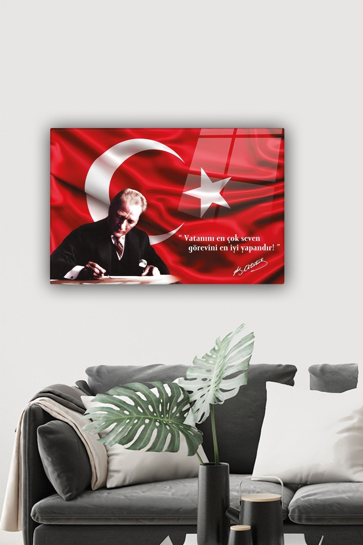 Cam Tablo | Atatürk Serisi | 4