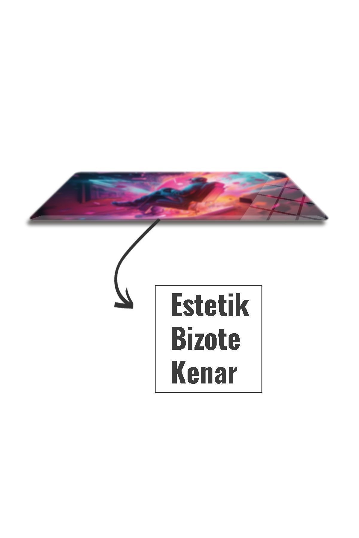 Cam Mouse Pad | Cam Masa Matı | Techno Boy |