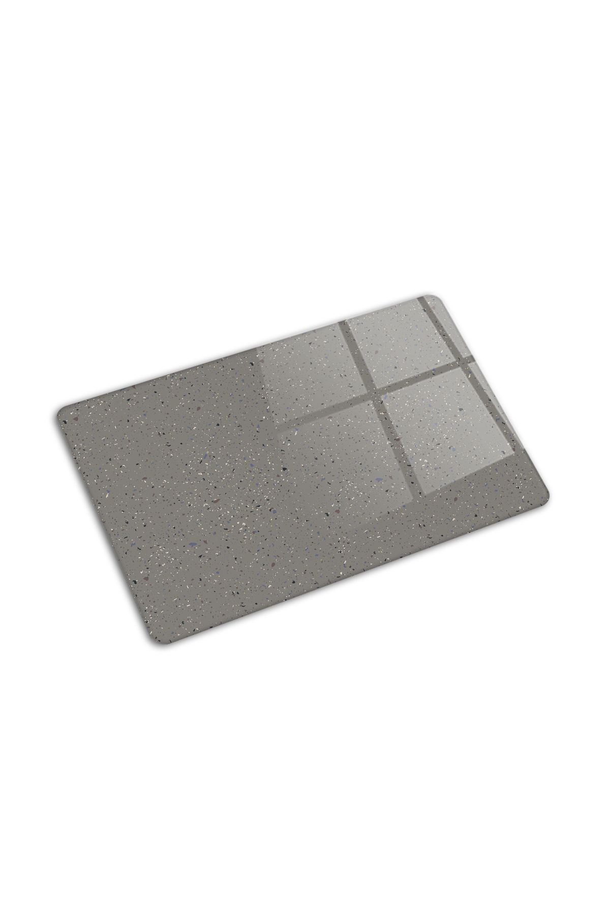 Cam Kesme Tahtası - Cam Kesme Tablası | Seramik Desen - Koyu Fon | 20cm x 30cm