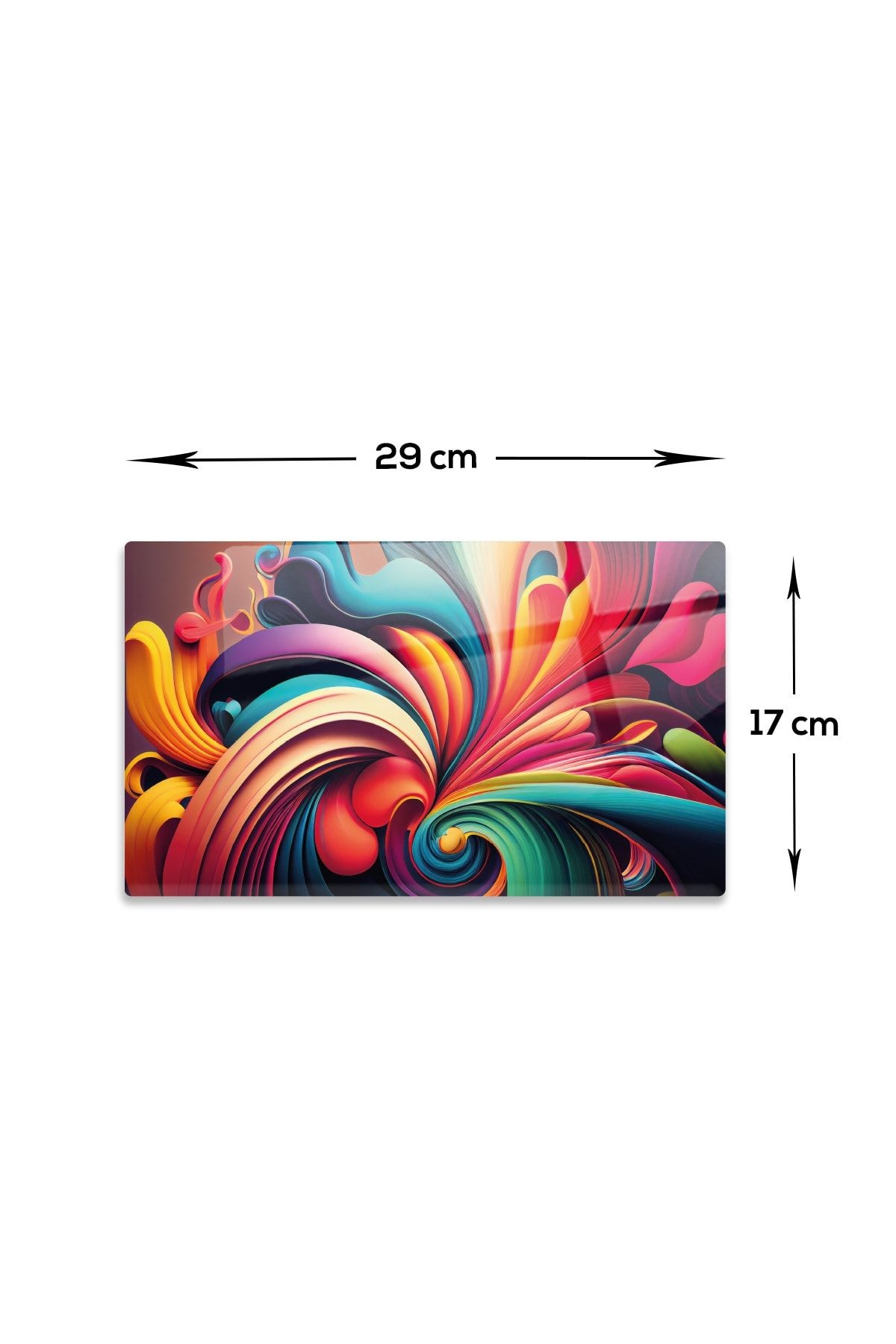 Cam Kesme Tablası - Cam Kesme Tahtası | Zen | 17cm x 29cm