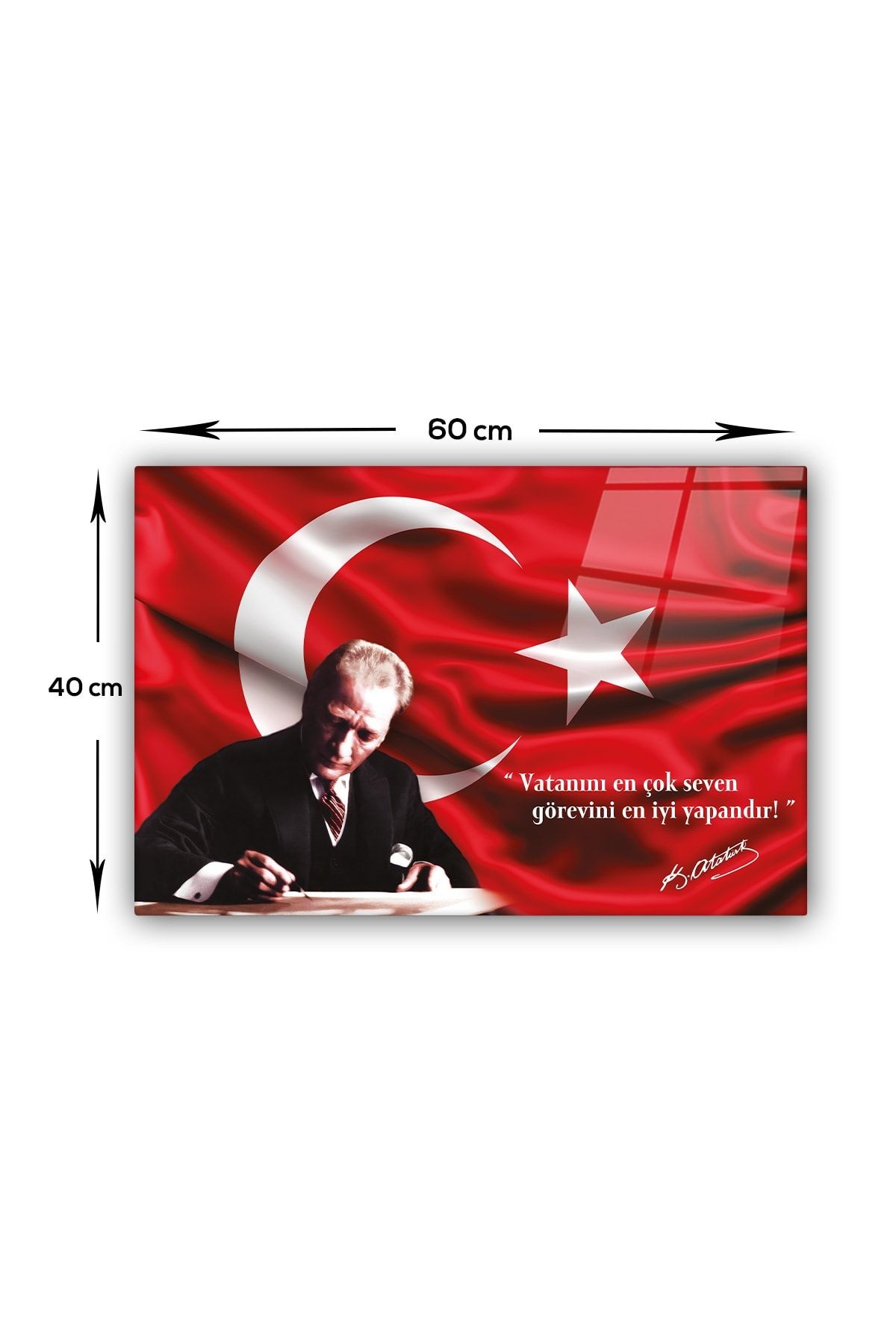 Cam Tablo | Atatürk Serisi | 4