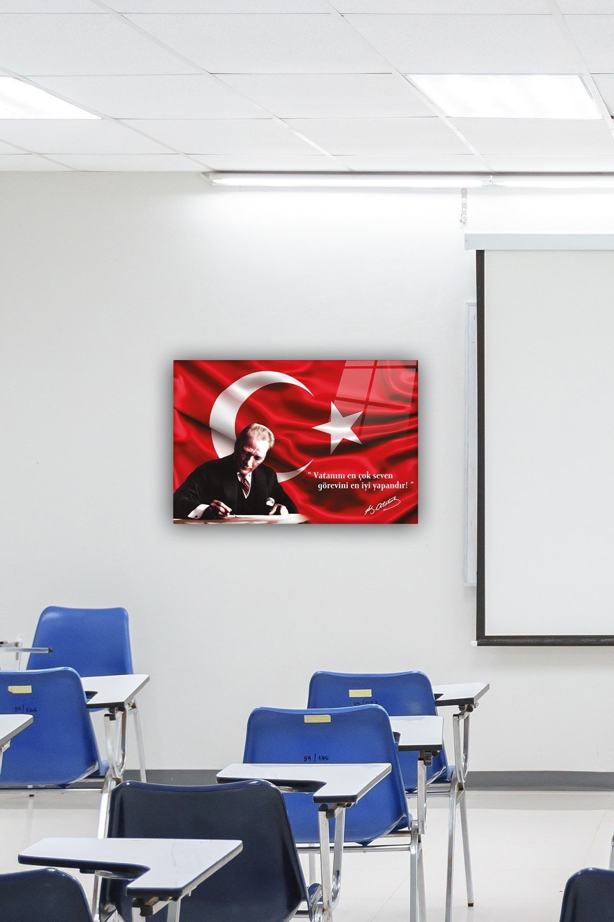 Cam Tablo | Atatürk Serisi | 4