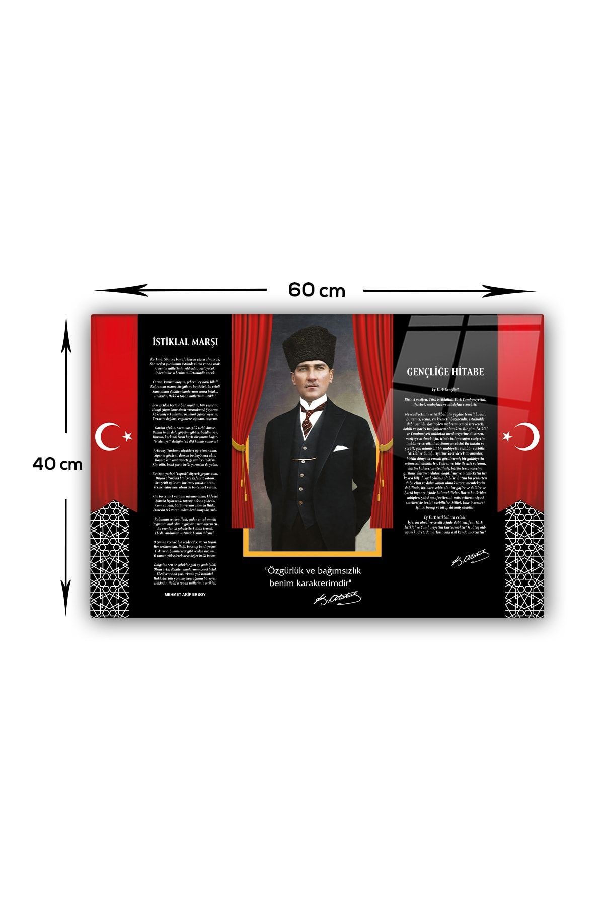 Cam Tablo | Atatürk Serisi | 5