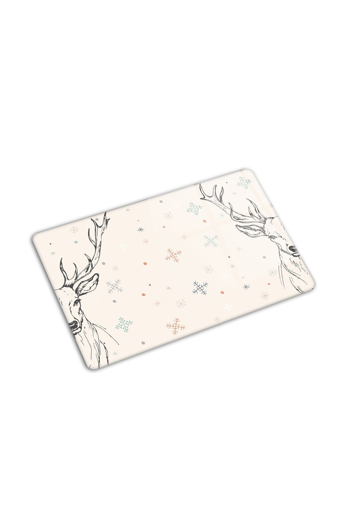 Cam Kesme Tahtası - Cam Kesme Tablası | Krem Geyikli 20cm X 30cm