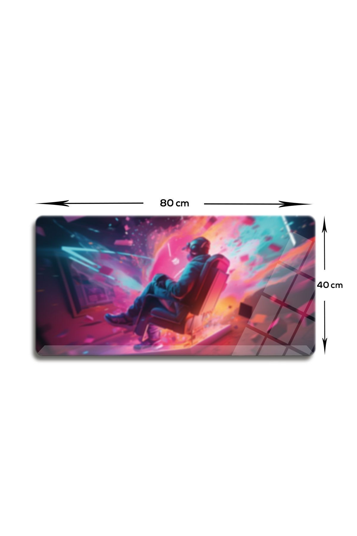 Cam Mouse Pad | Cam Masa Matı | Techno Boy |