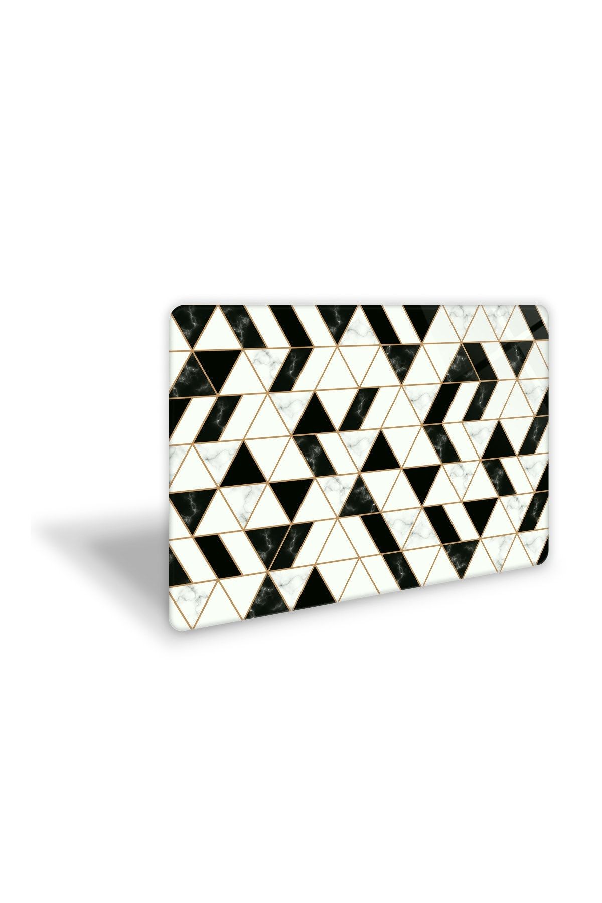 Cam Mum Altlığı | Black Gold | 20cm X 30cm