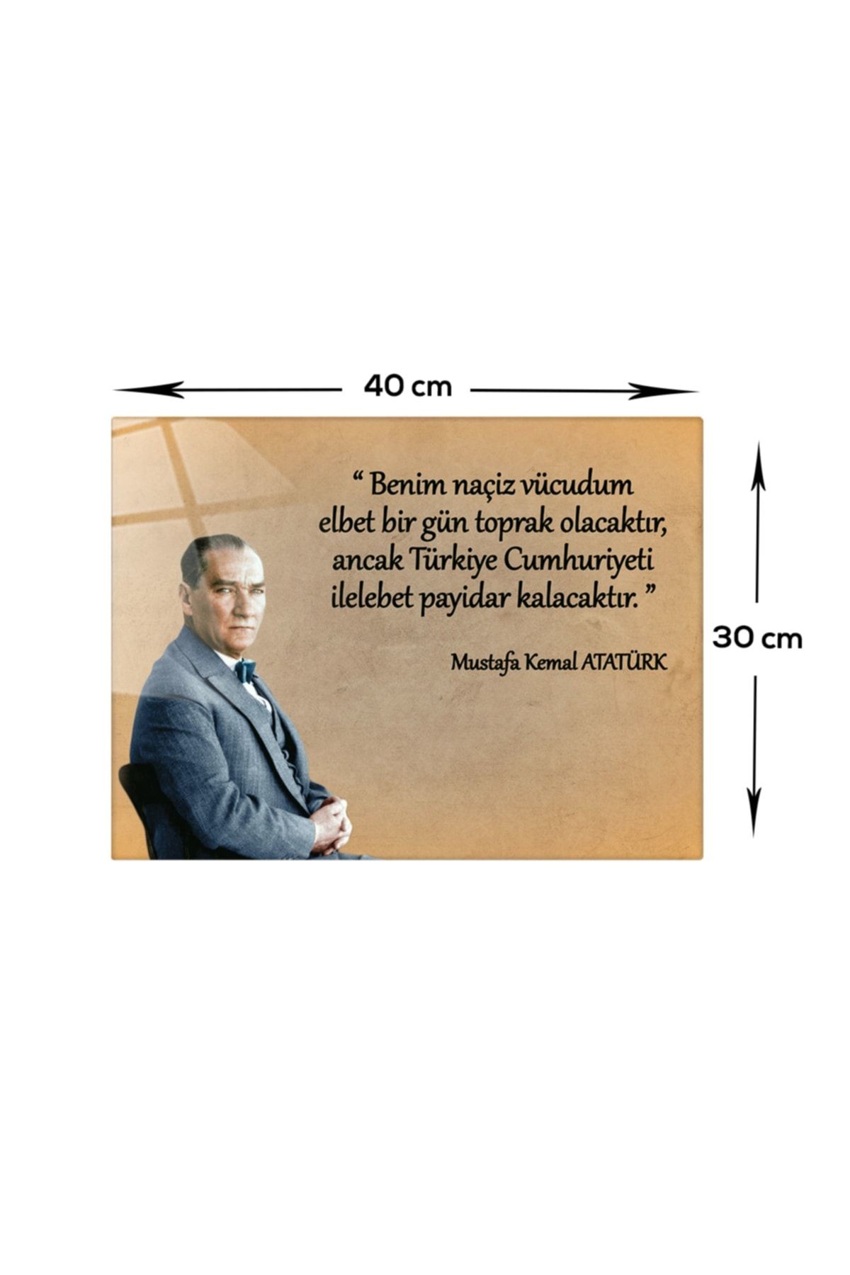 Cam Tablo | Atatürk Serisi | 26