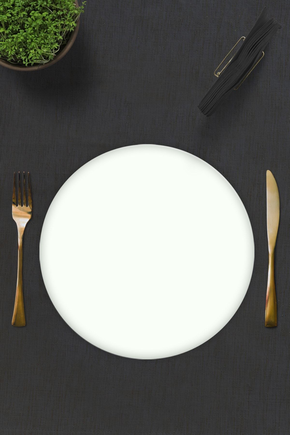 2'li Takım | Cam Tabak - Kahvaltı Tabağı - Pasta Tabağı | Düz Renk - Beyaz | Çap32cm