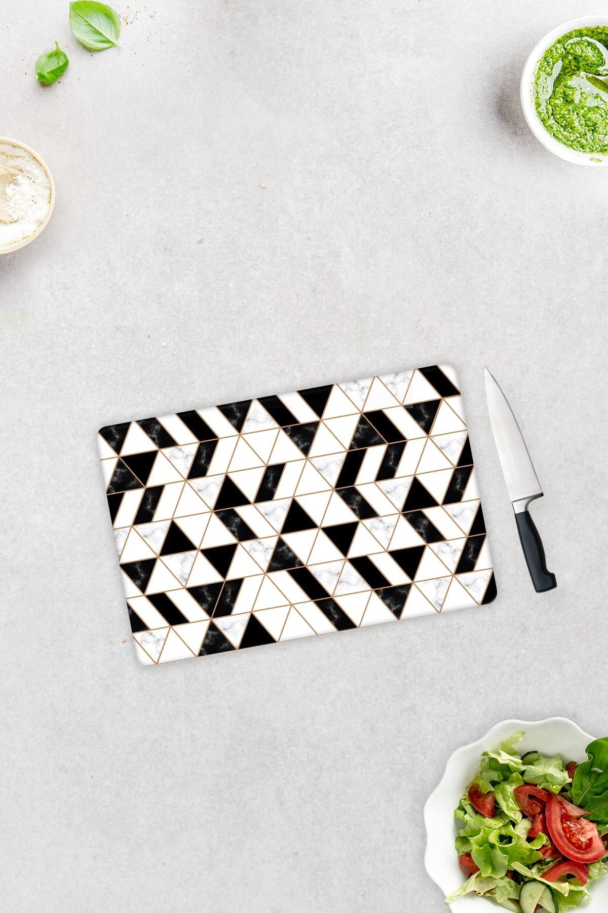Black Gold | Cam Kesme Tahtası - Cam Kesme Tablası | 20cm X 30cm