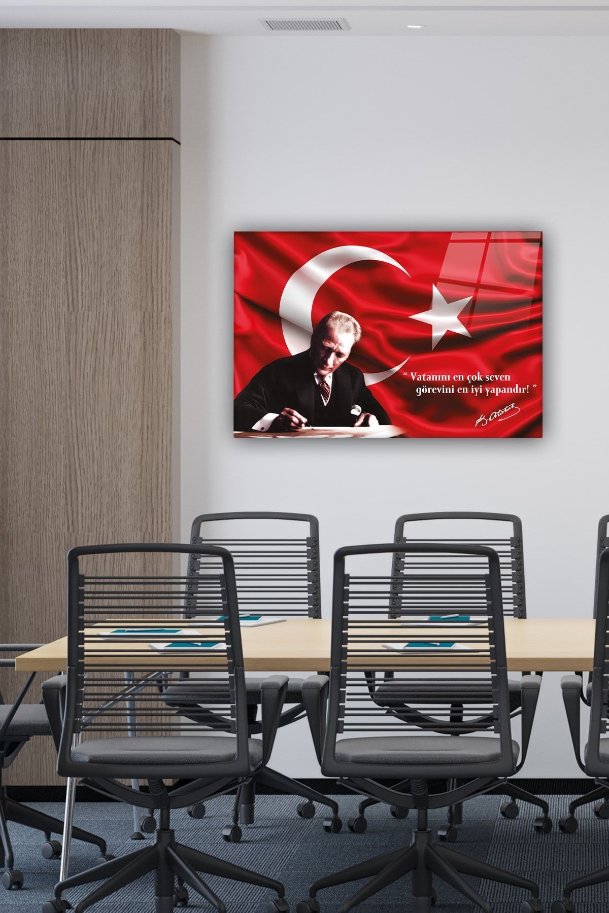 Cam Tablo | Atatürk Serisi | 4