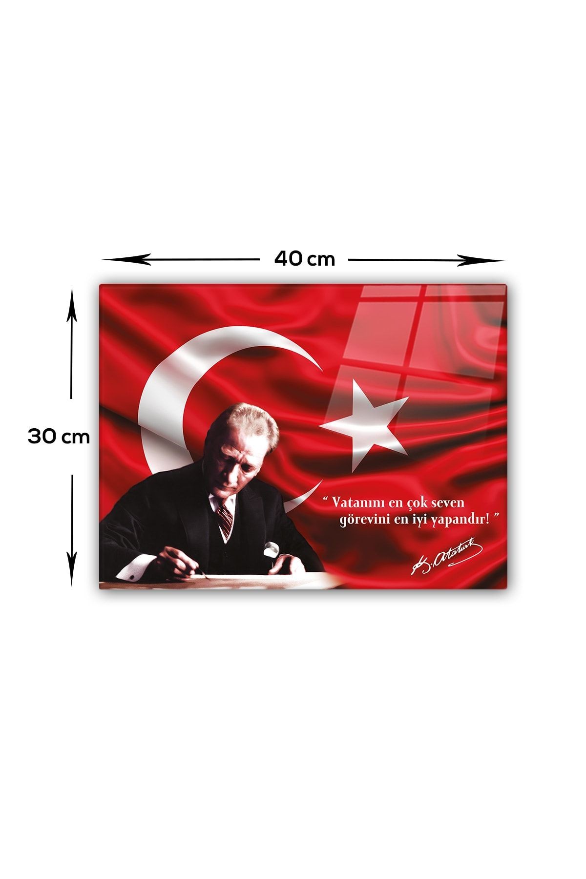 Cam Tablo | Atatürk Serisi | 4