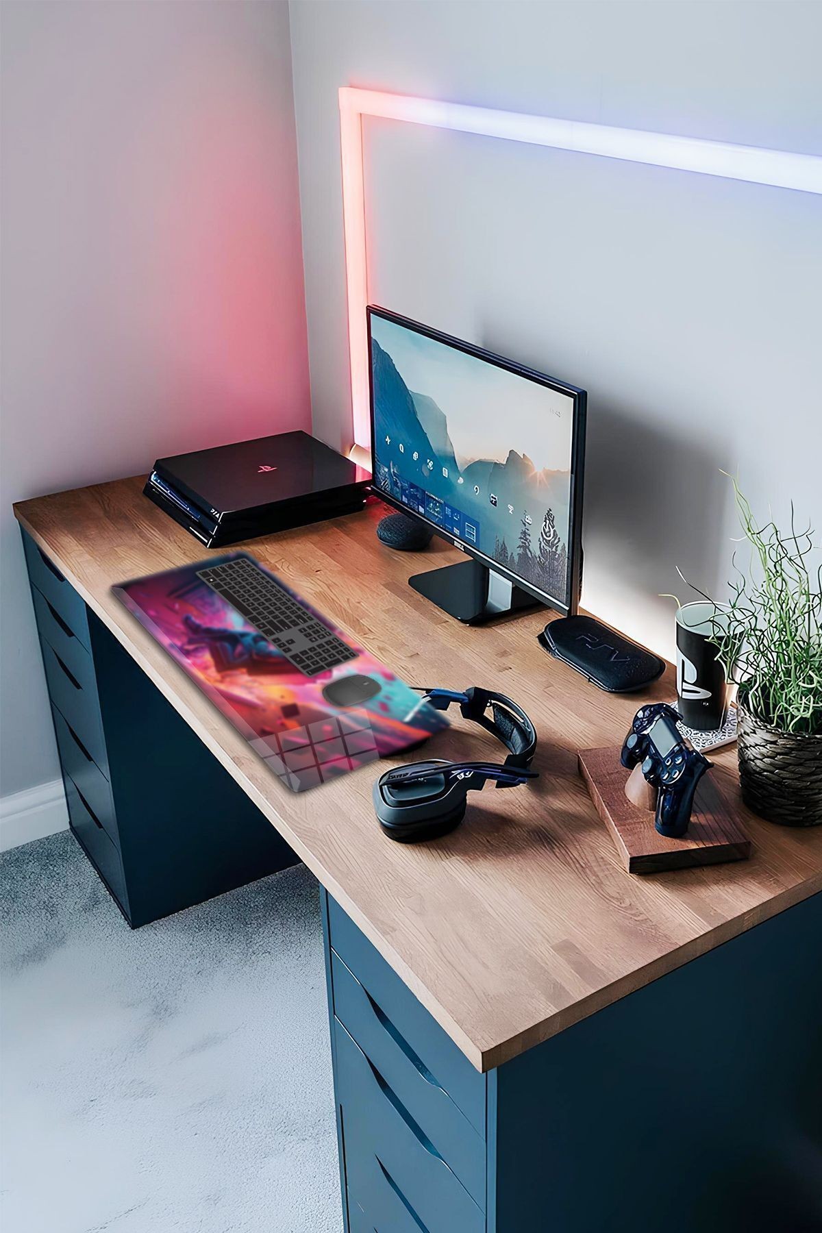 Cam Mouse Pad | Cam Masa Matı | Techno Boy |