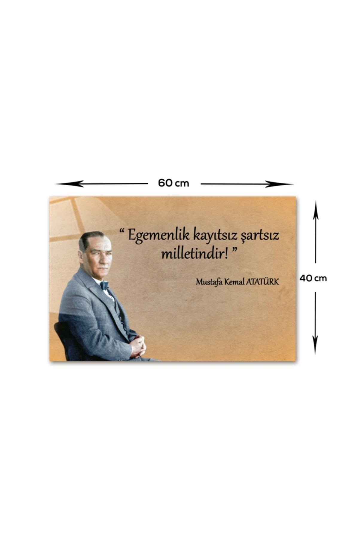 Cam Tablo | Atatürk Serisi | 25