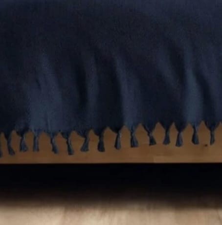 Çift Kişilik Pike 200x230cm, Lacivert, %100 Pamuk, yumuşak dokulu, Hann Yalın 