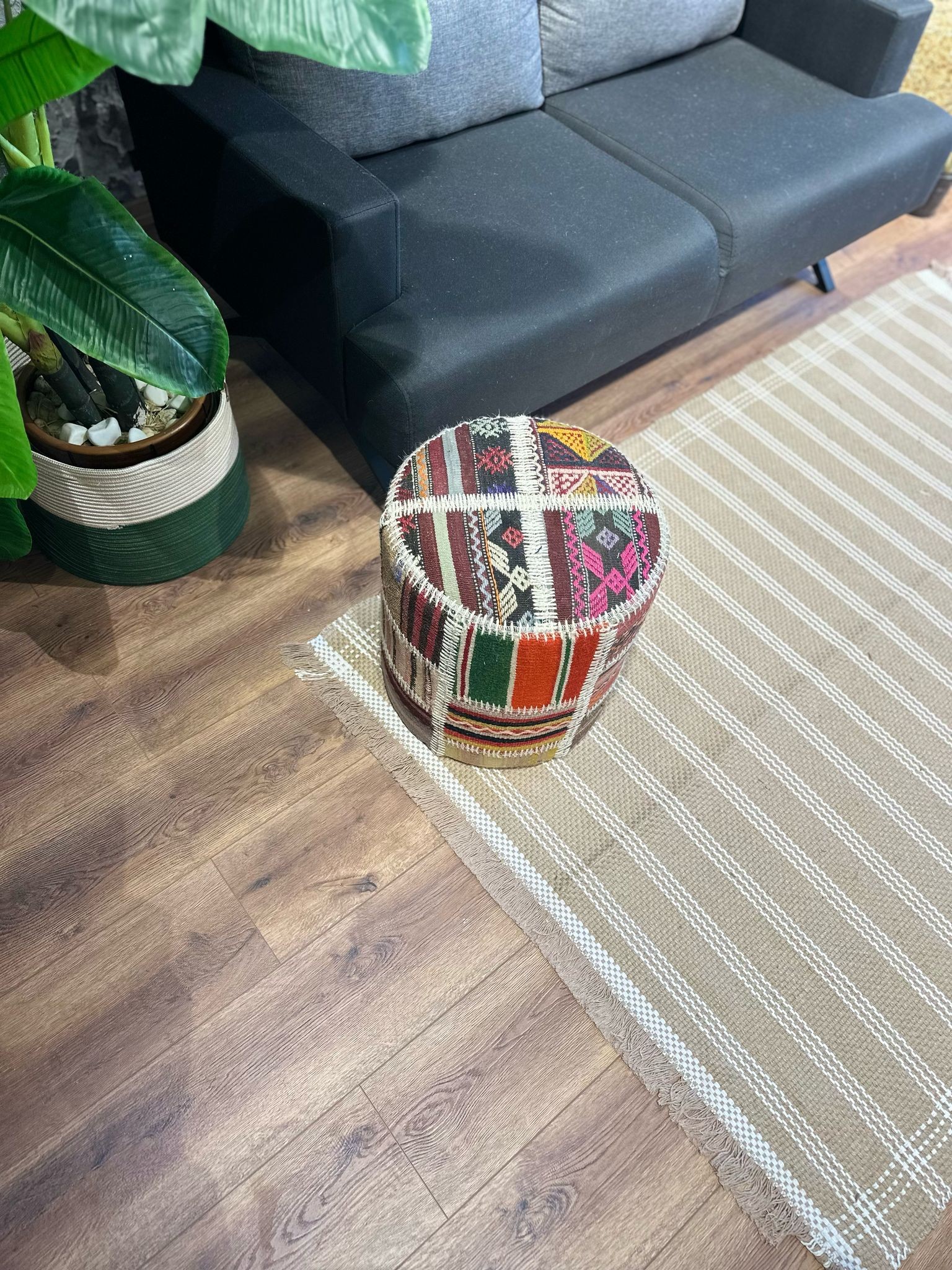 Patchwork Puf 015