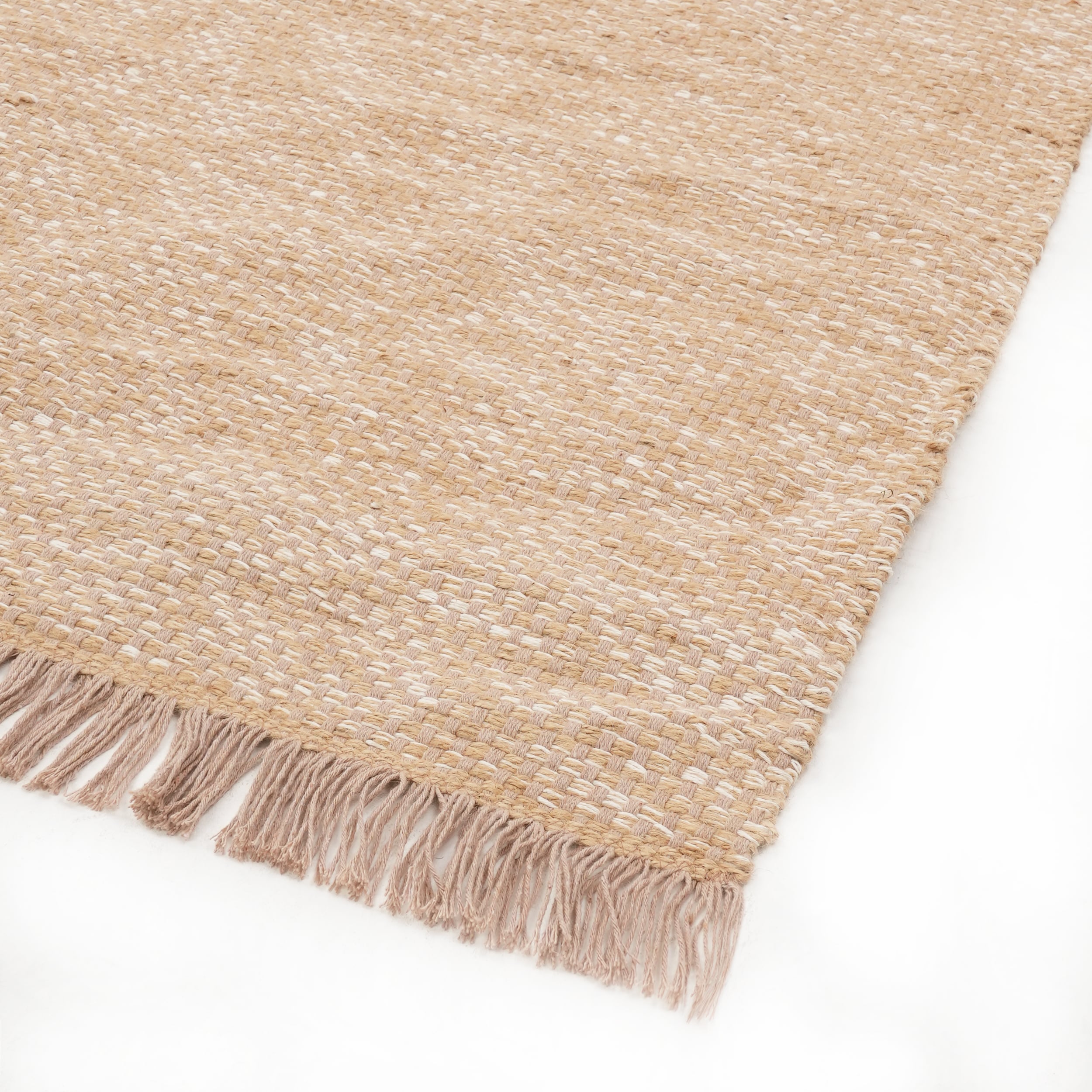 Jüt Kilim NEFES -Sade Beyaz 