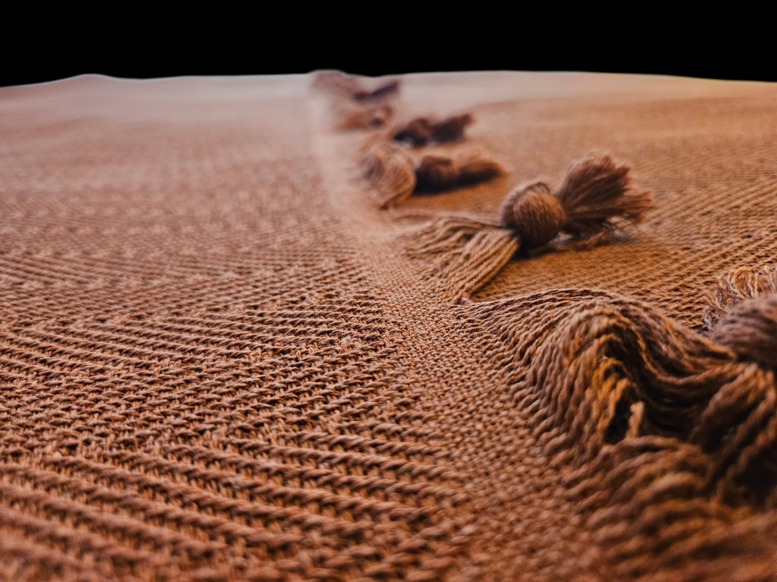 Hann Yalın Çift Kişilik Pike 200x230cm, Kiremit Rengi, %100 Pamuk, yumuşak dokulu