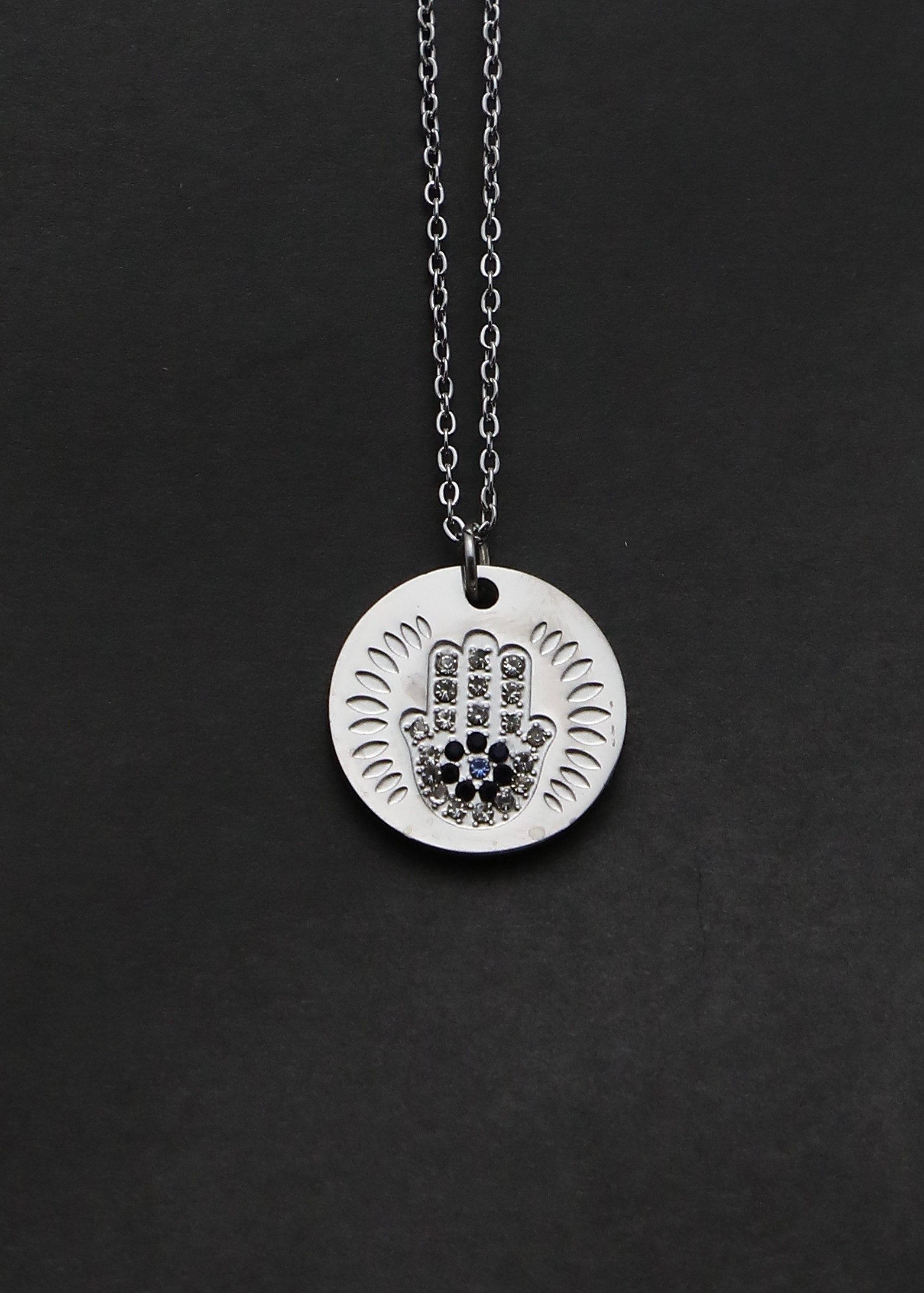 Plaka Evil Eye Silver Kolye (SKC5)
