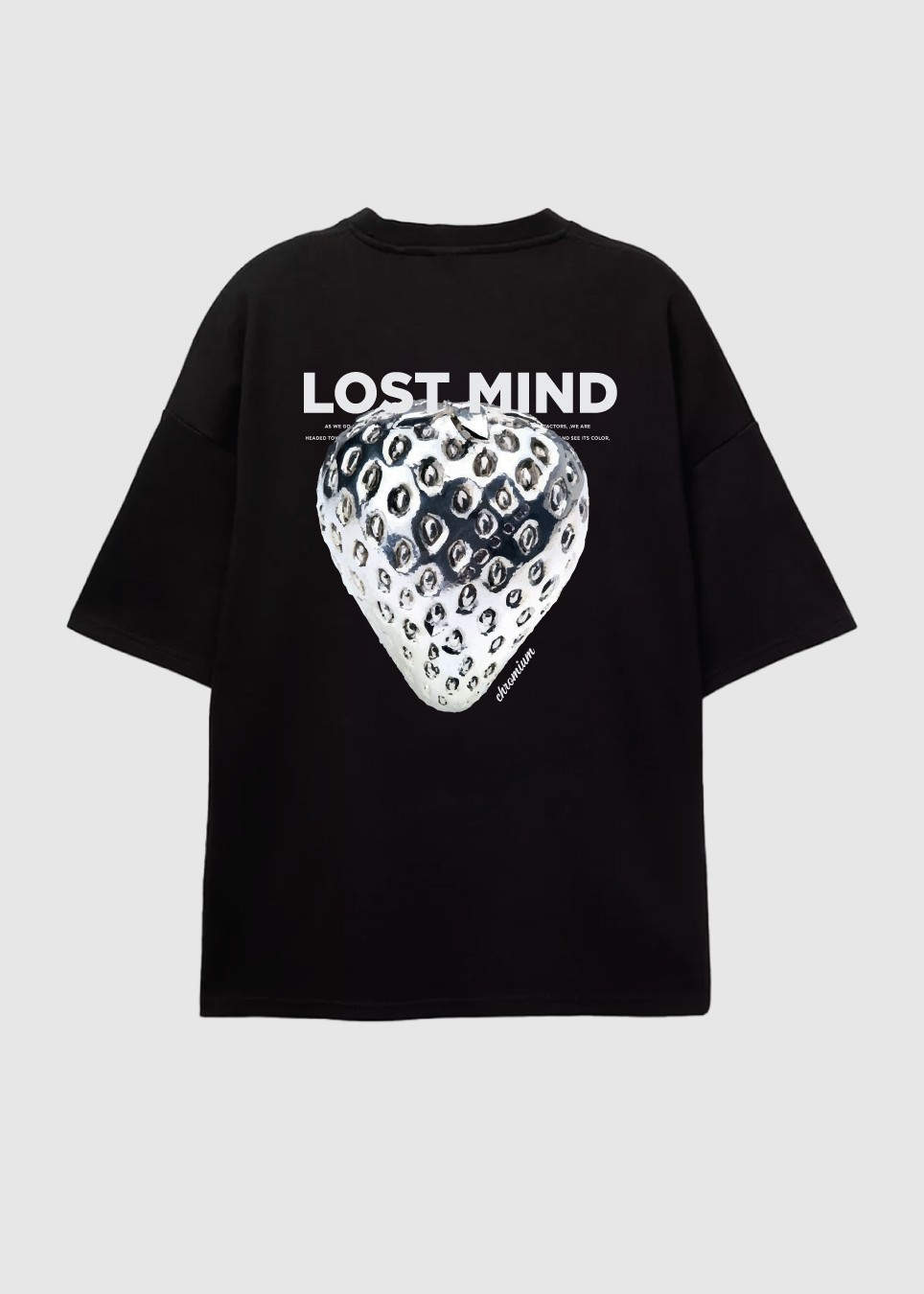 Chromium Strawberry Oversize T Shirt