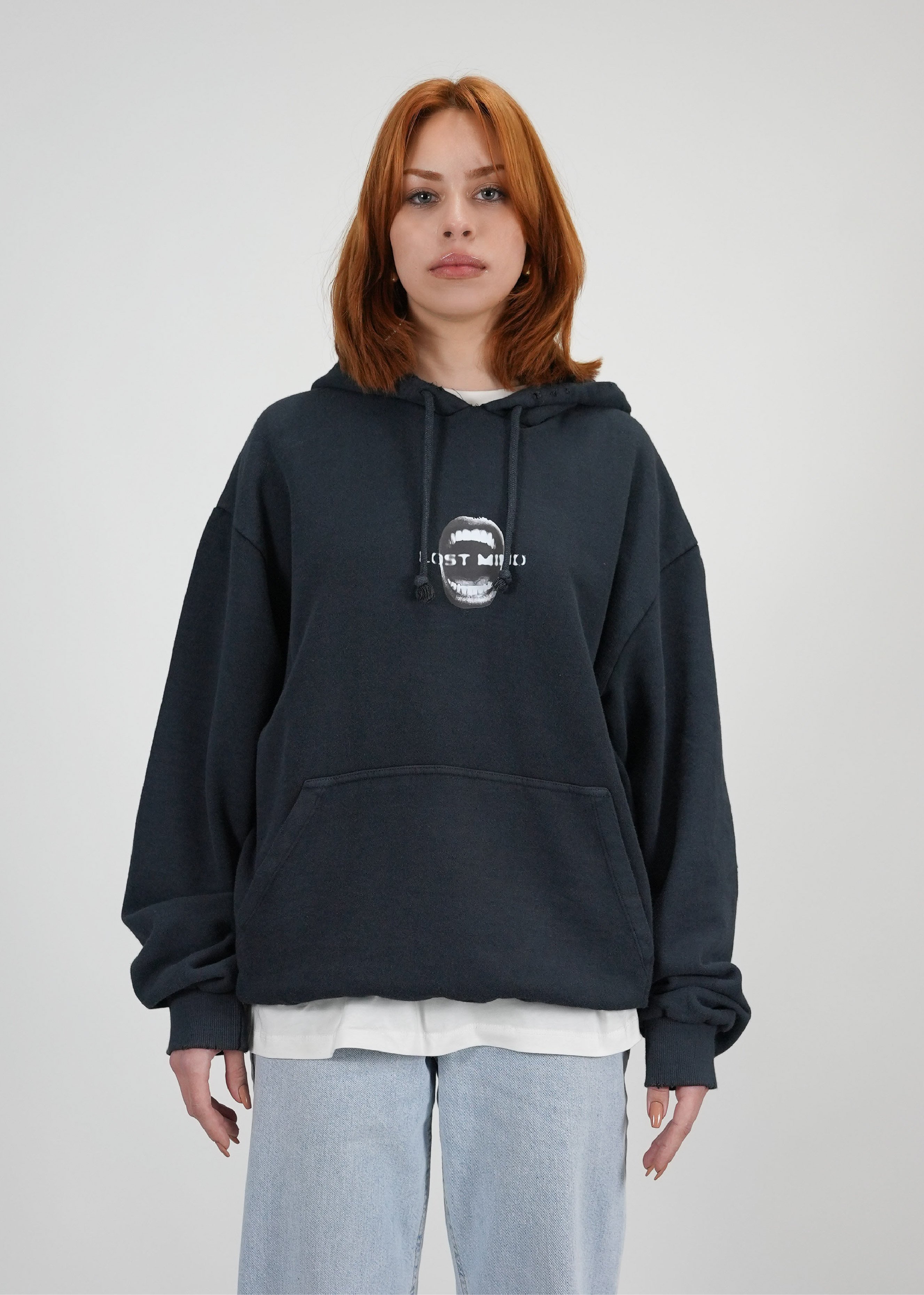 Brave Mouth Oversize Hoodie