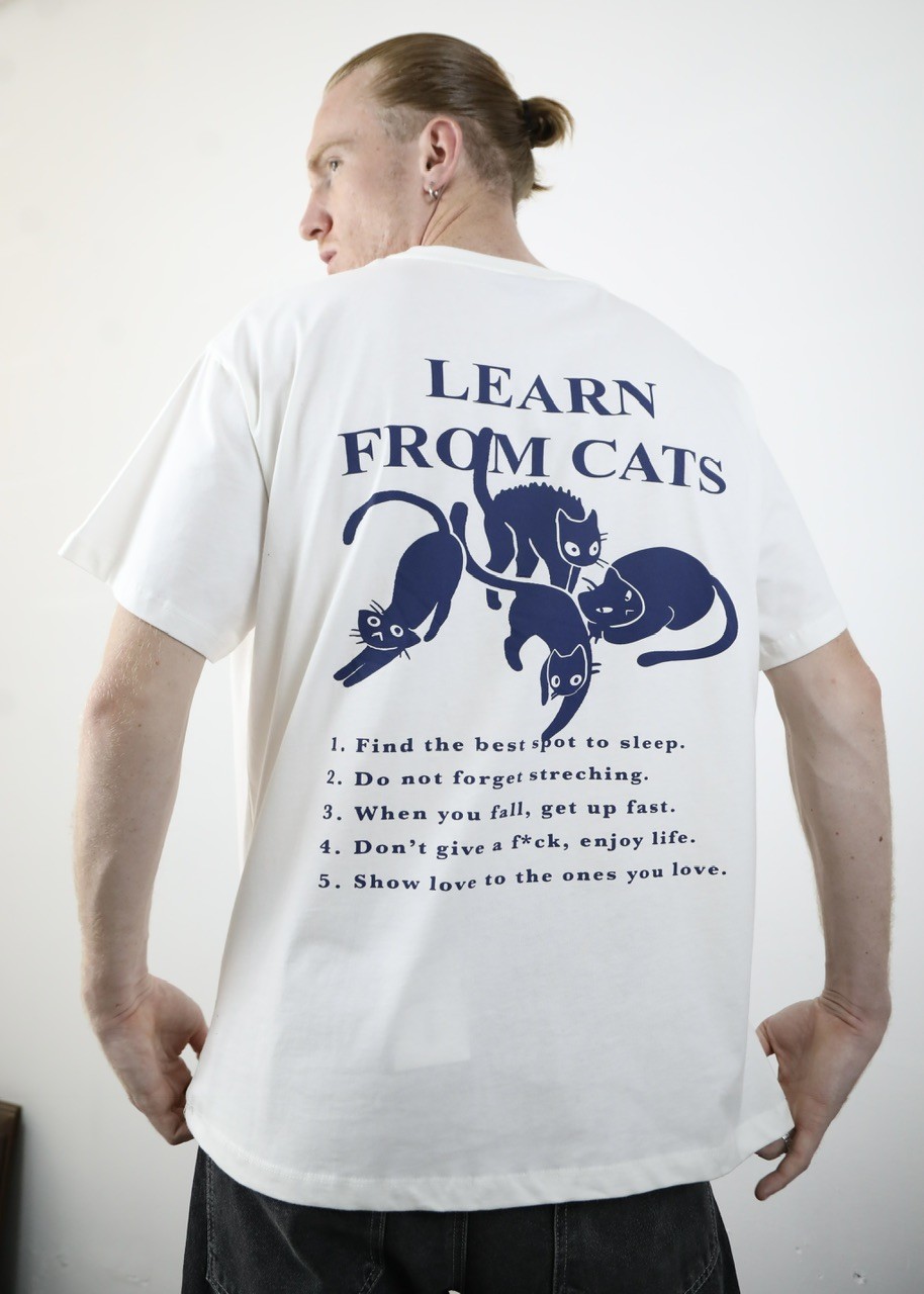 Learn From Cats T Shirt (LMT3)