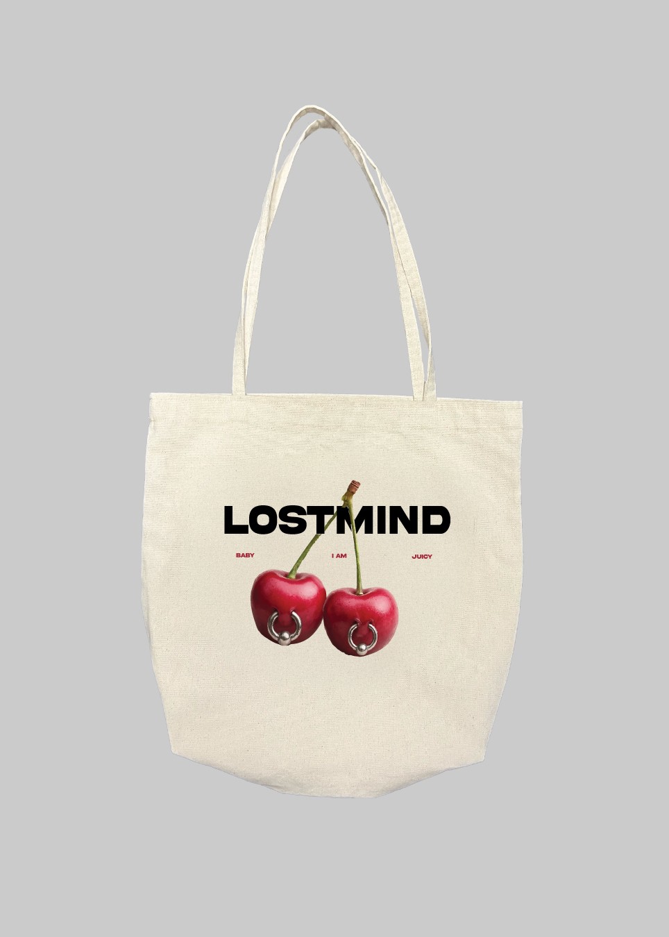 Nipple Cherry Tote Bag