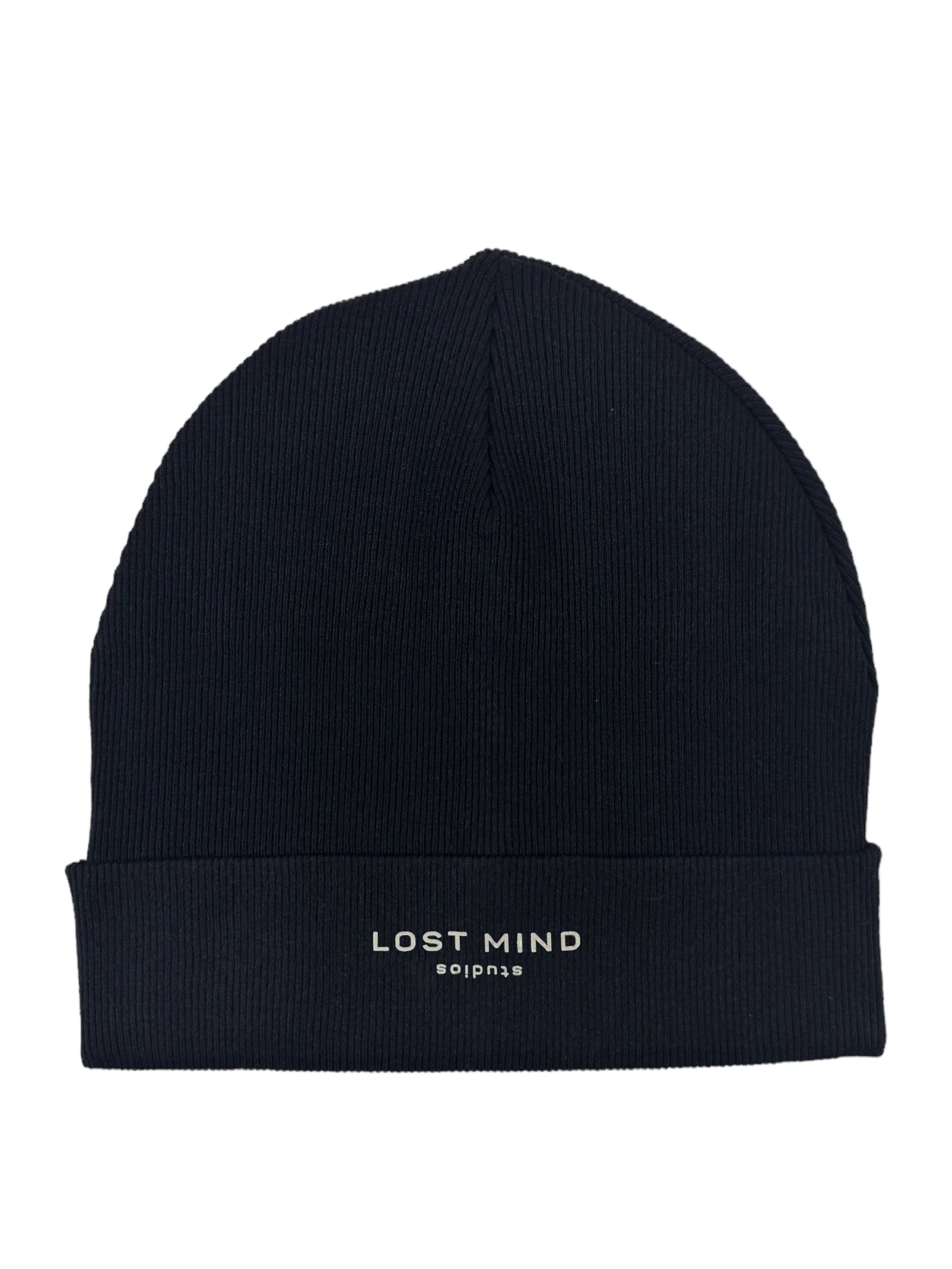 Lost Mind Minimal Logo Beanie - Siyah