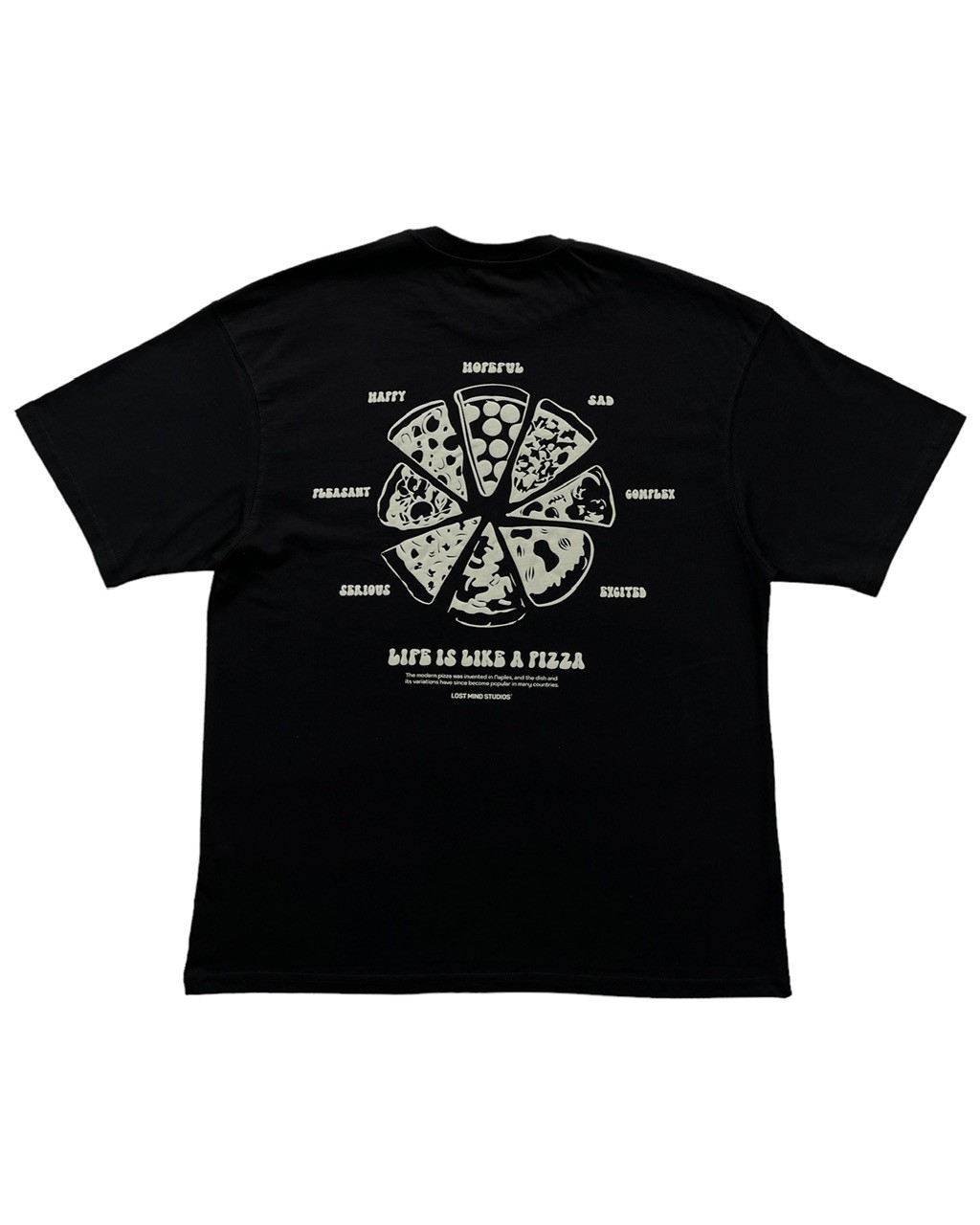 LMS Pizza Loose Fit T Shirt (LMT12)