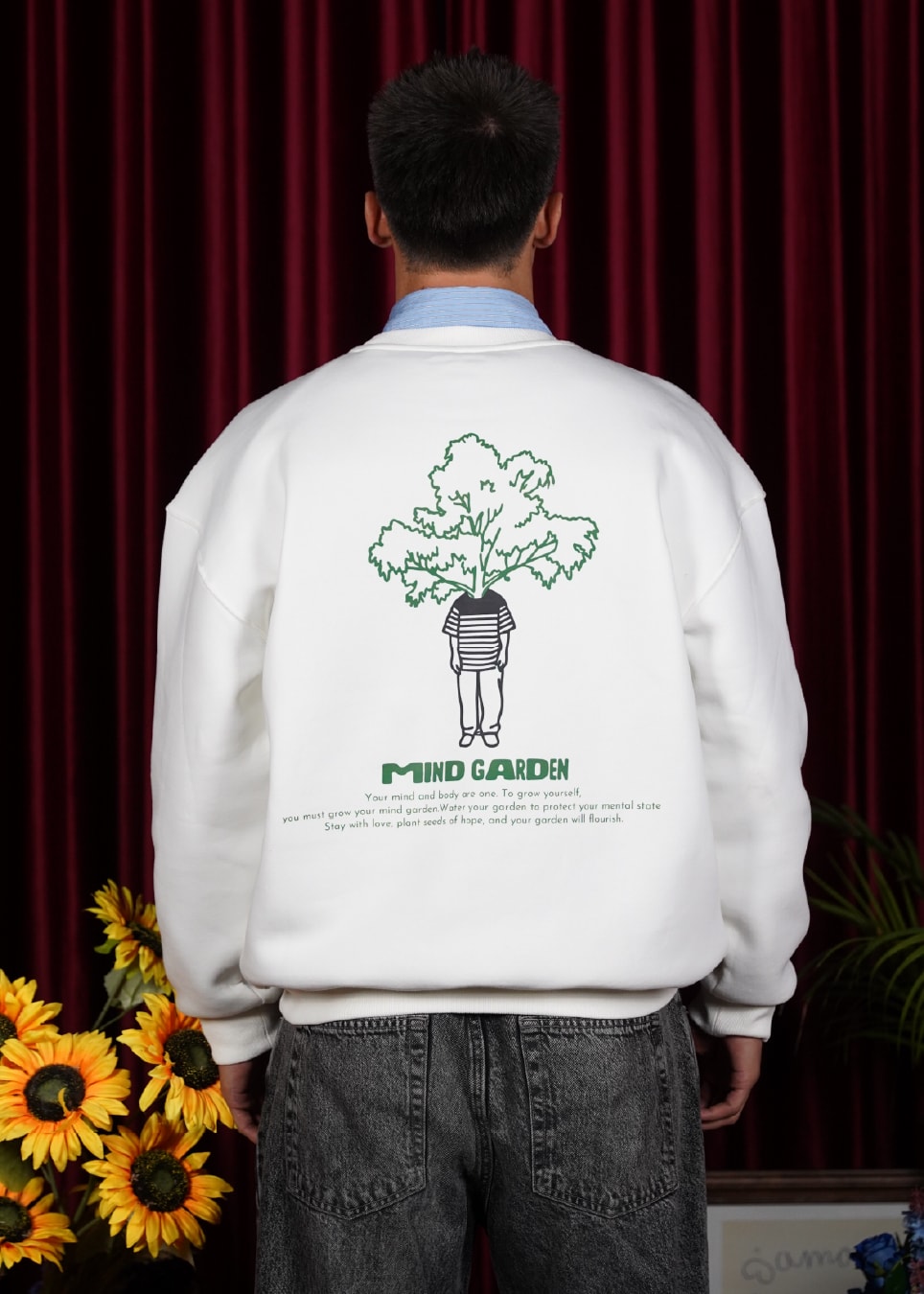Grow Yourself Oversize Sweatshirt