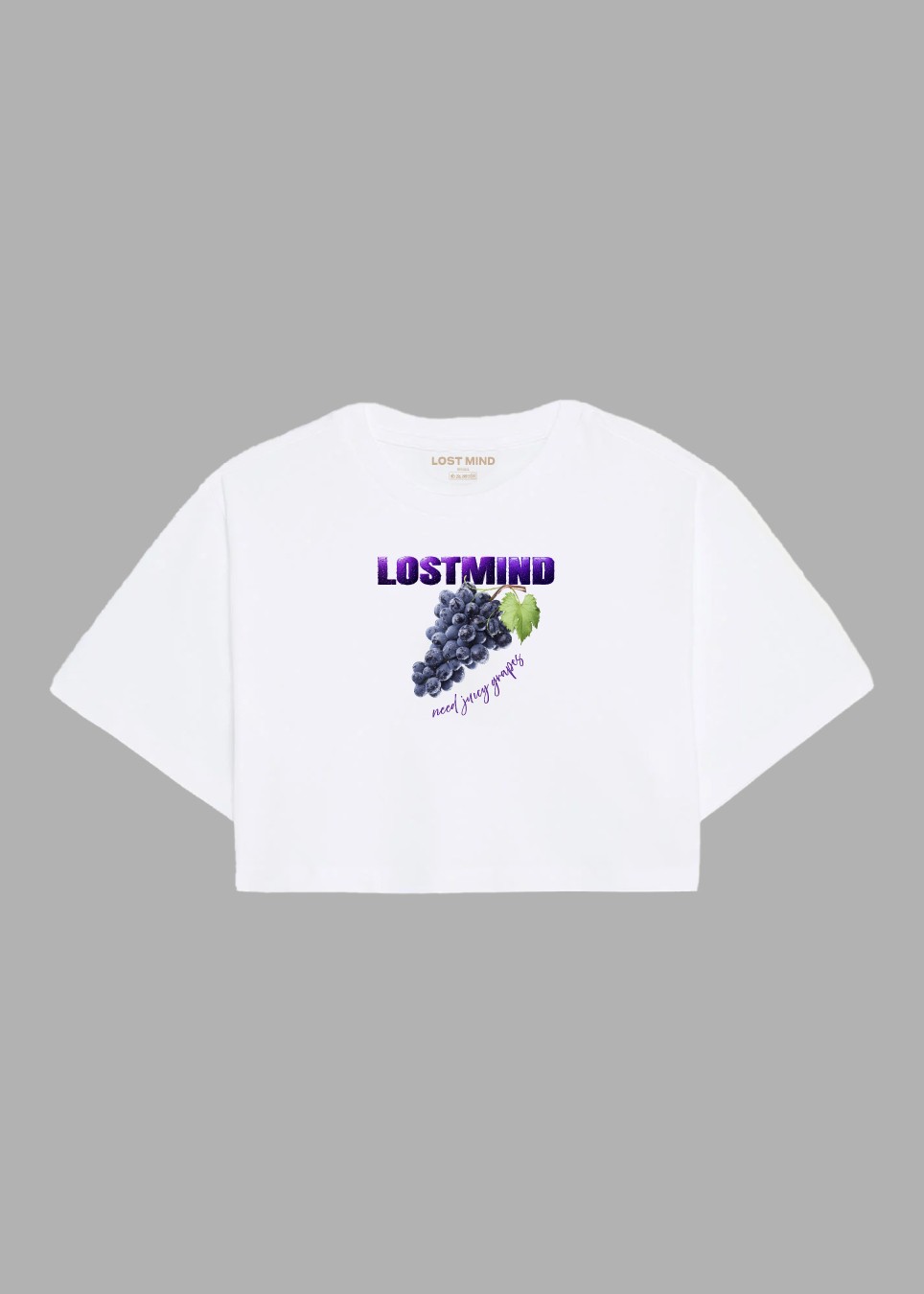 Grapes Crop Tee