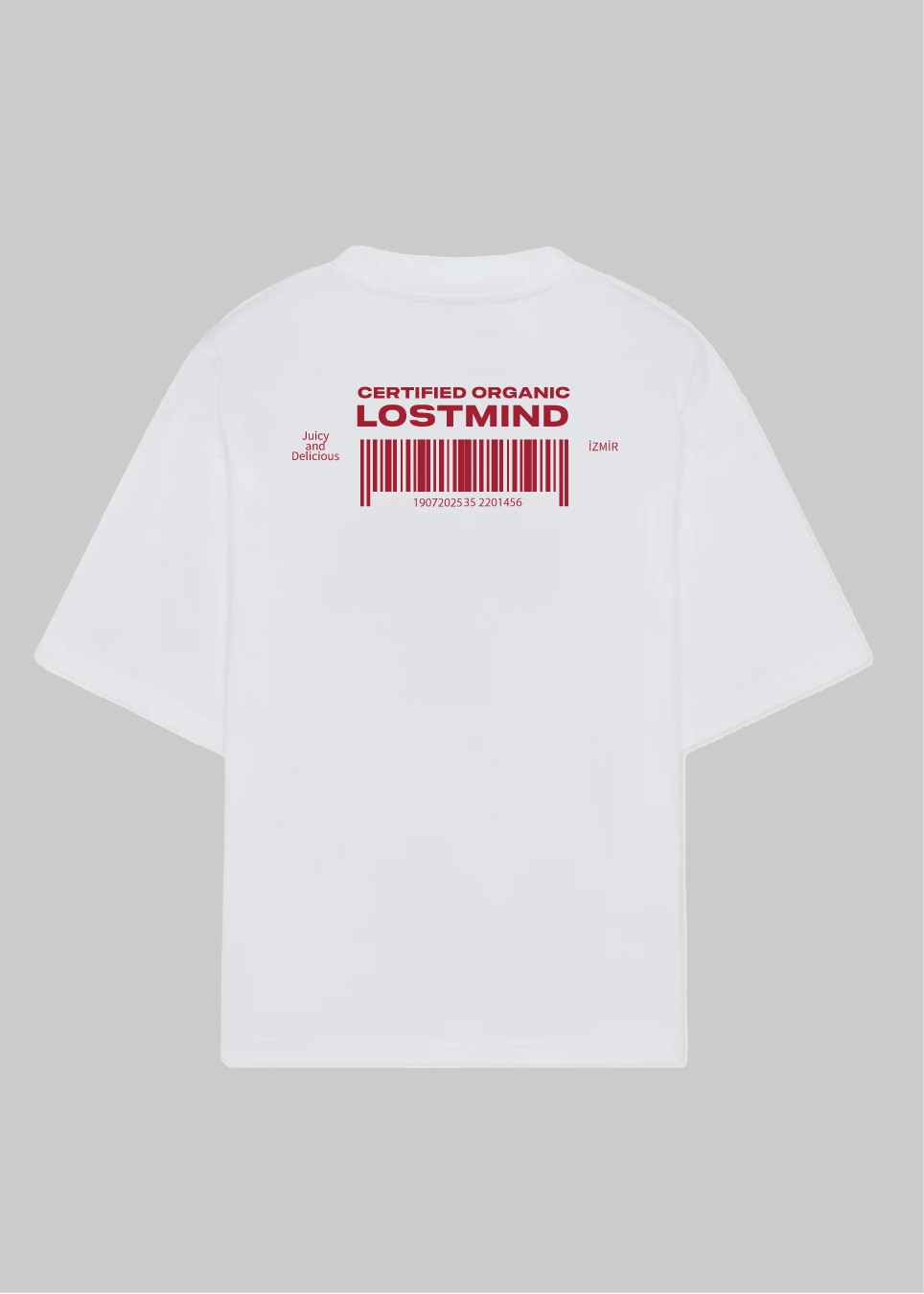 Barcode Oversize T Shirt
