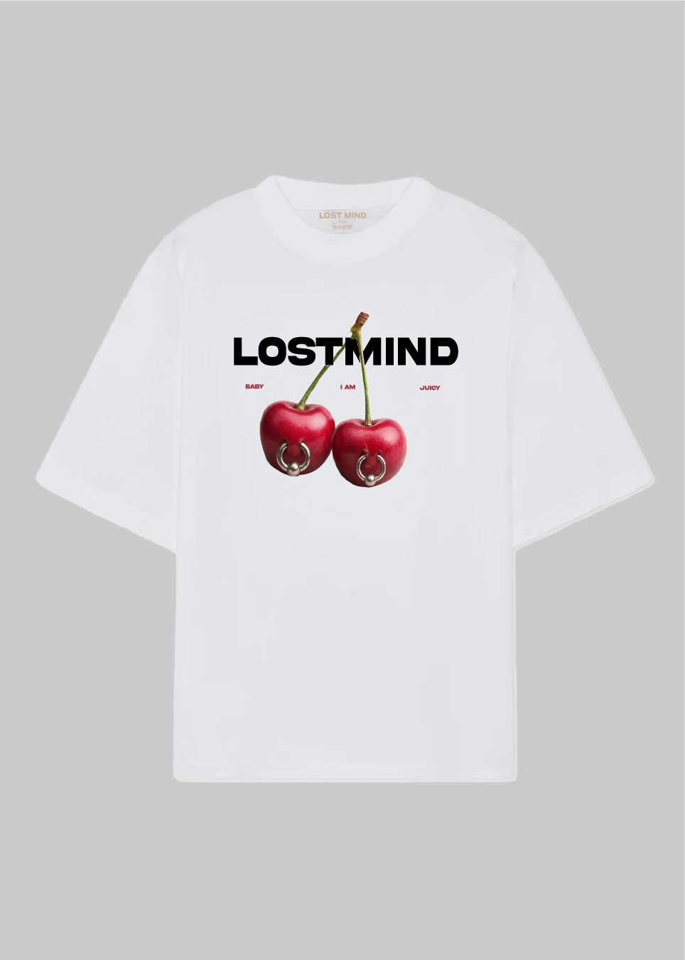 Nipple Cherry Oversize T Shirt