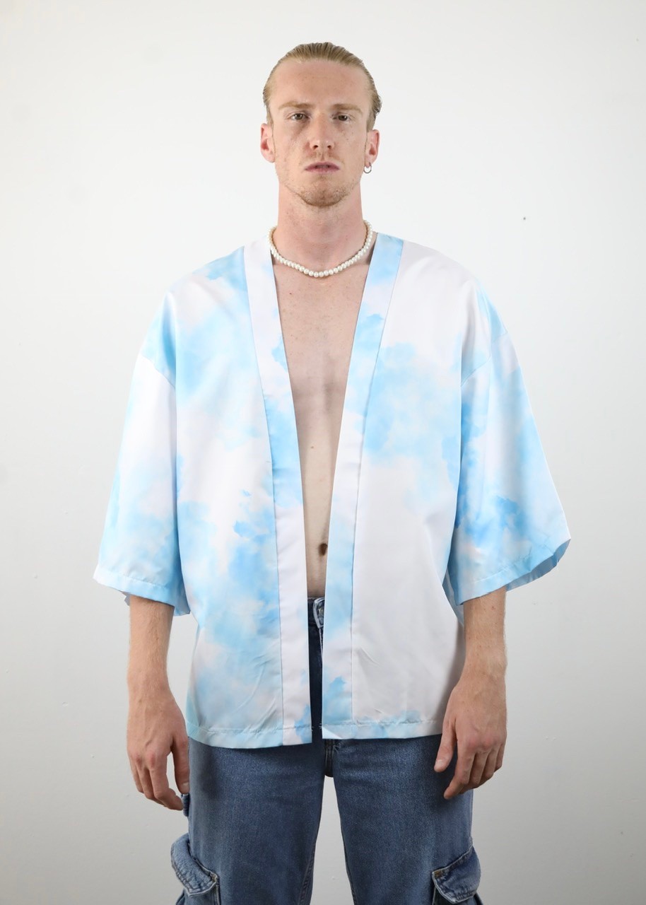 Bulut Desen Unisex Kimono (LMK10)