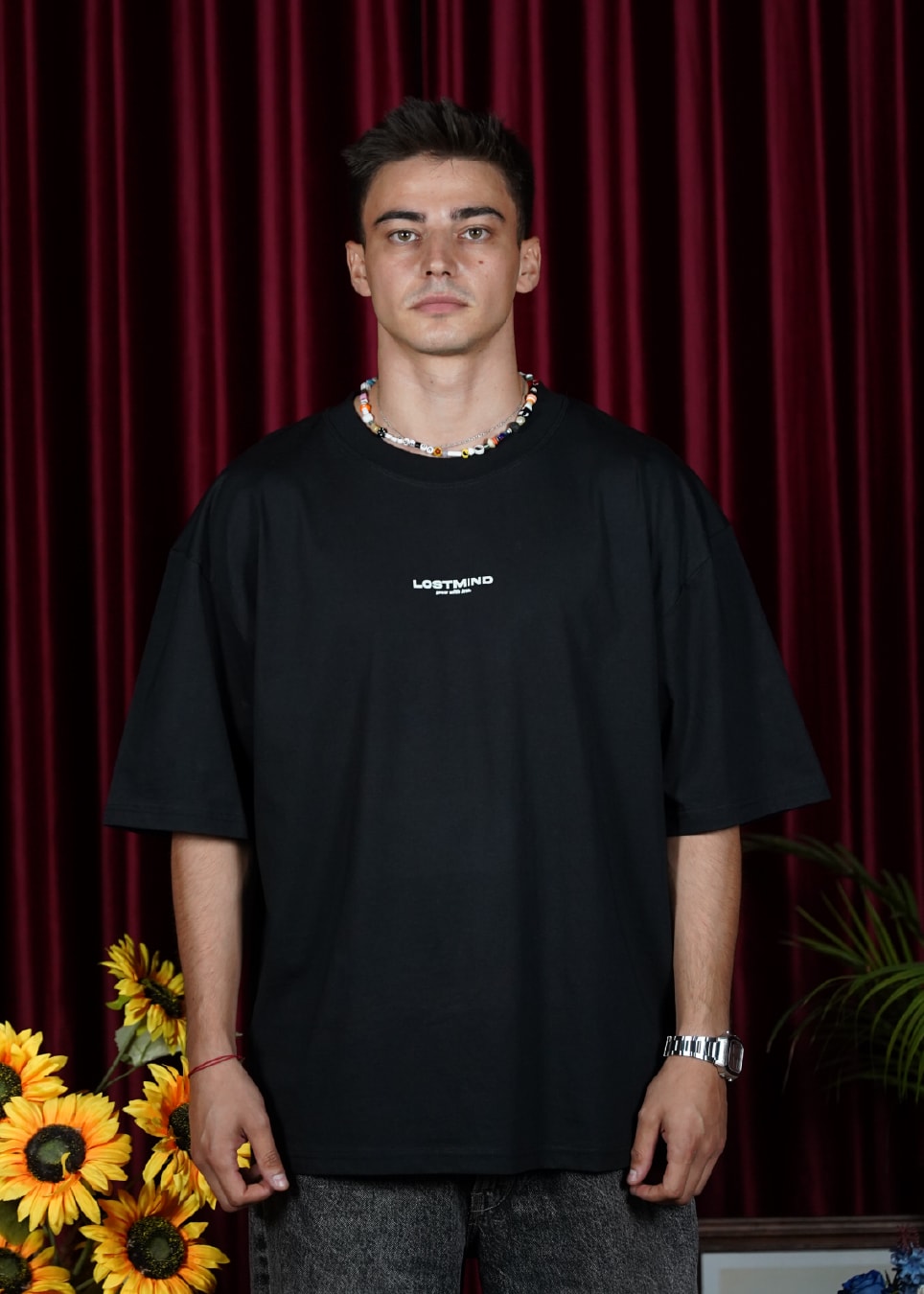 Flower Oversize T Shirt