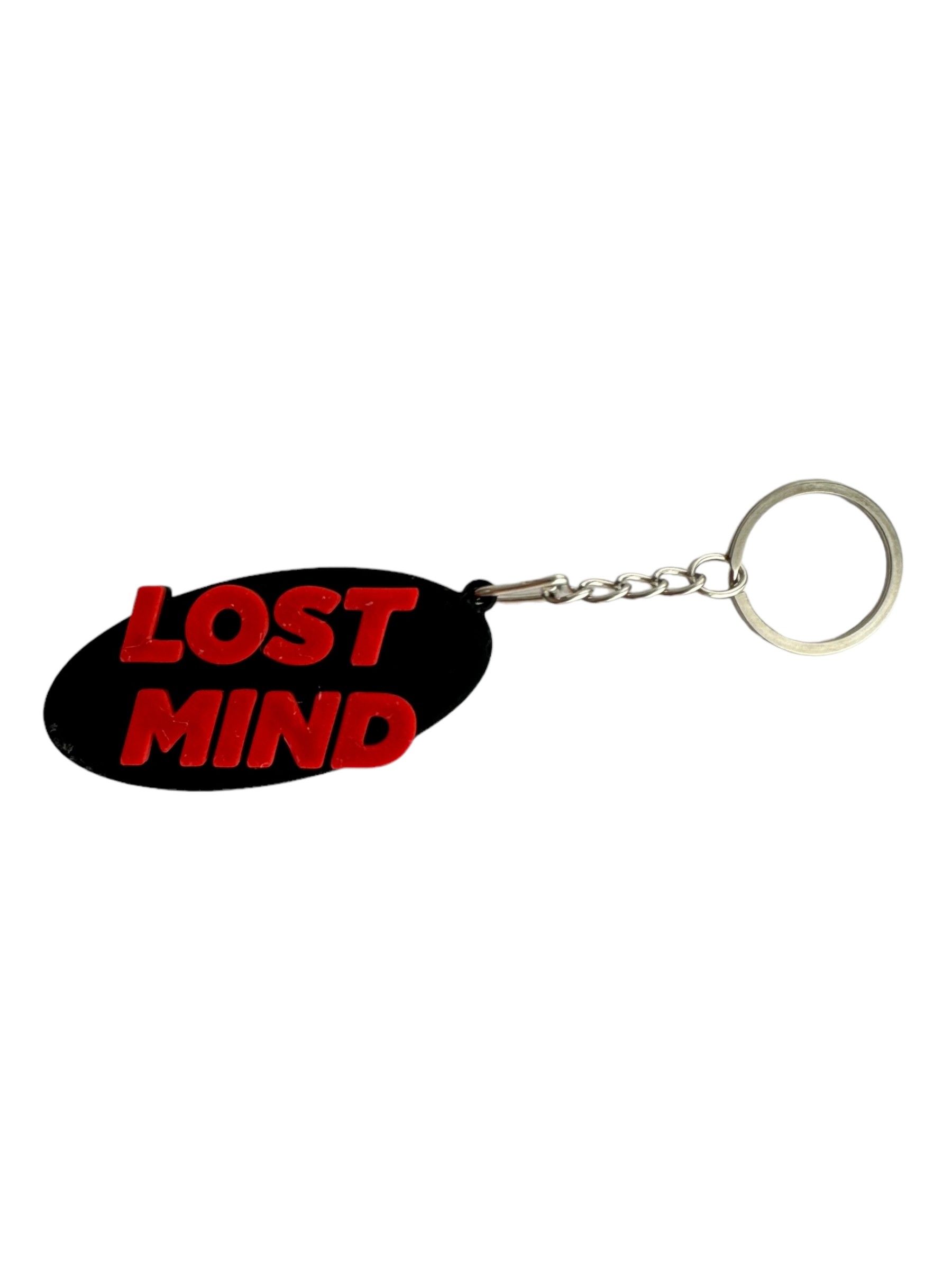 Lost Mind Anahtarlık - Siyah-Kırmızı