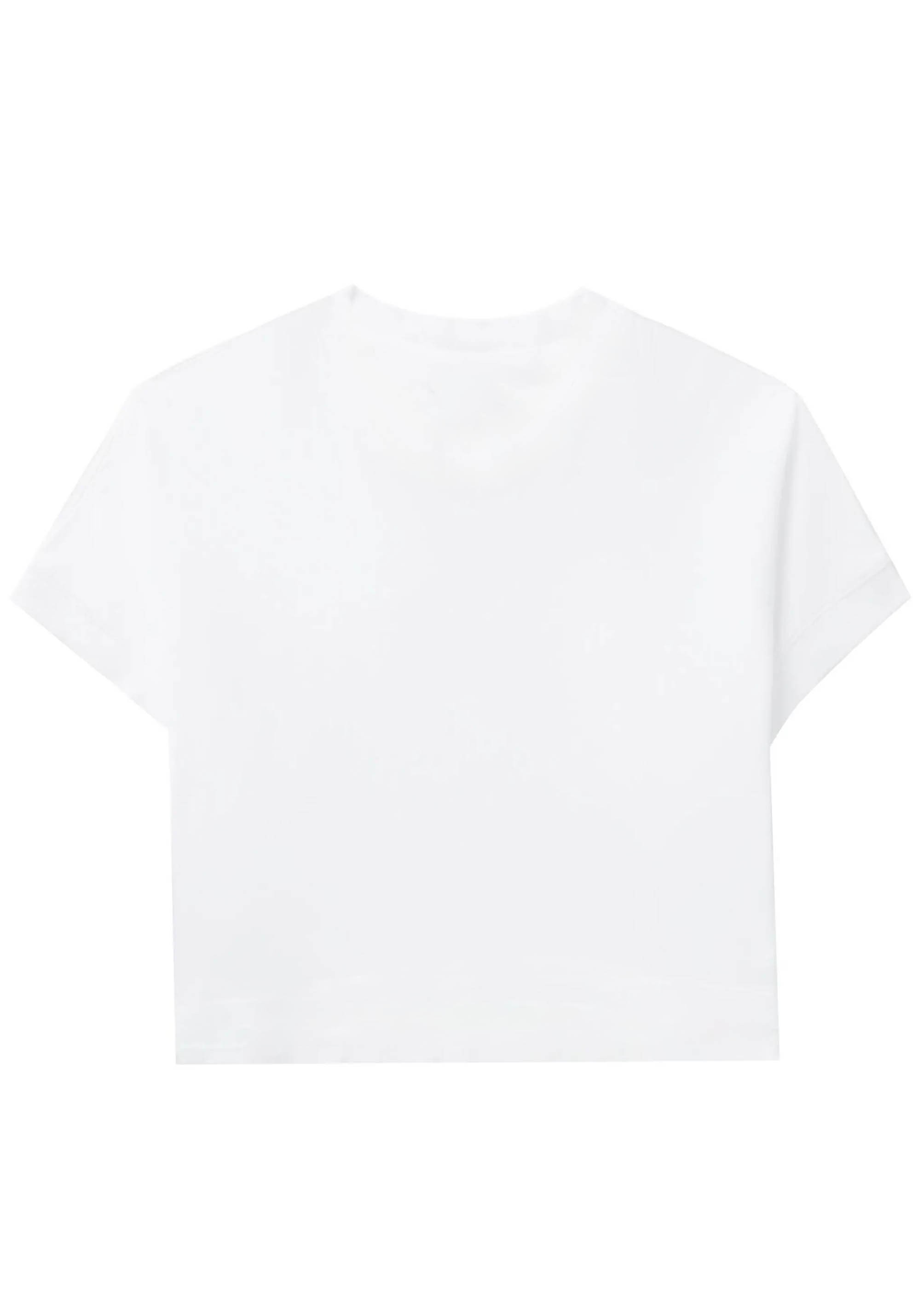 Wave Crop T Shirt