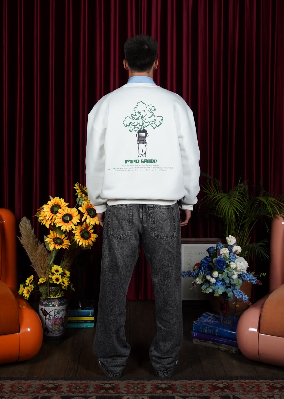 Grow Yourself Oversize Sweatshirt