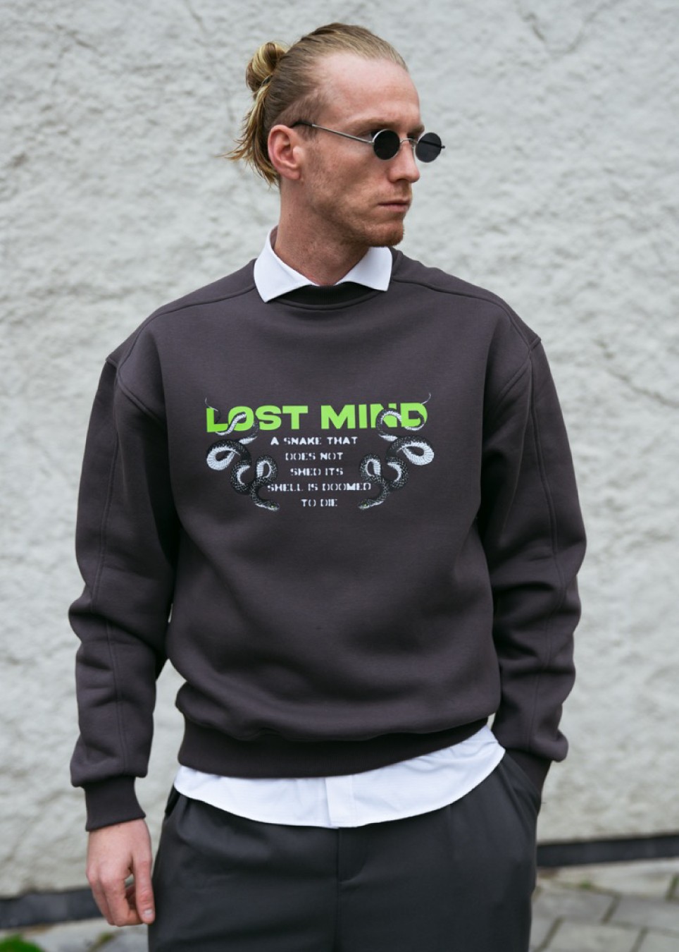 LM Snake Oversize Sweatshirt