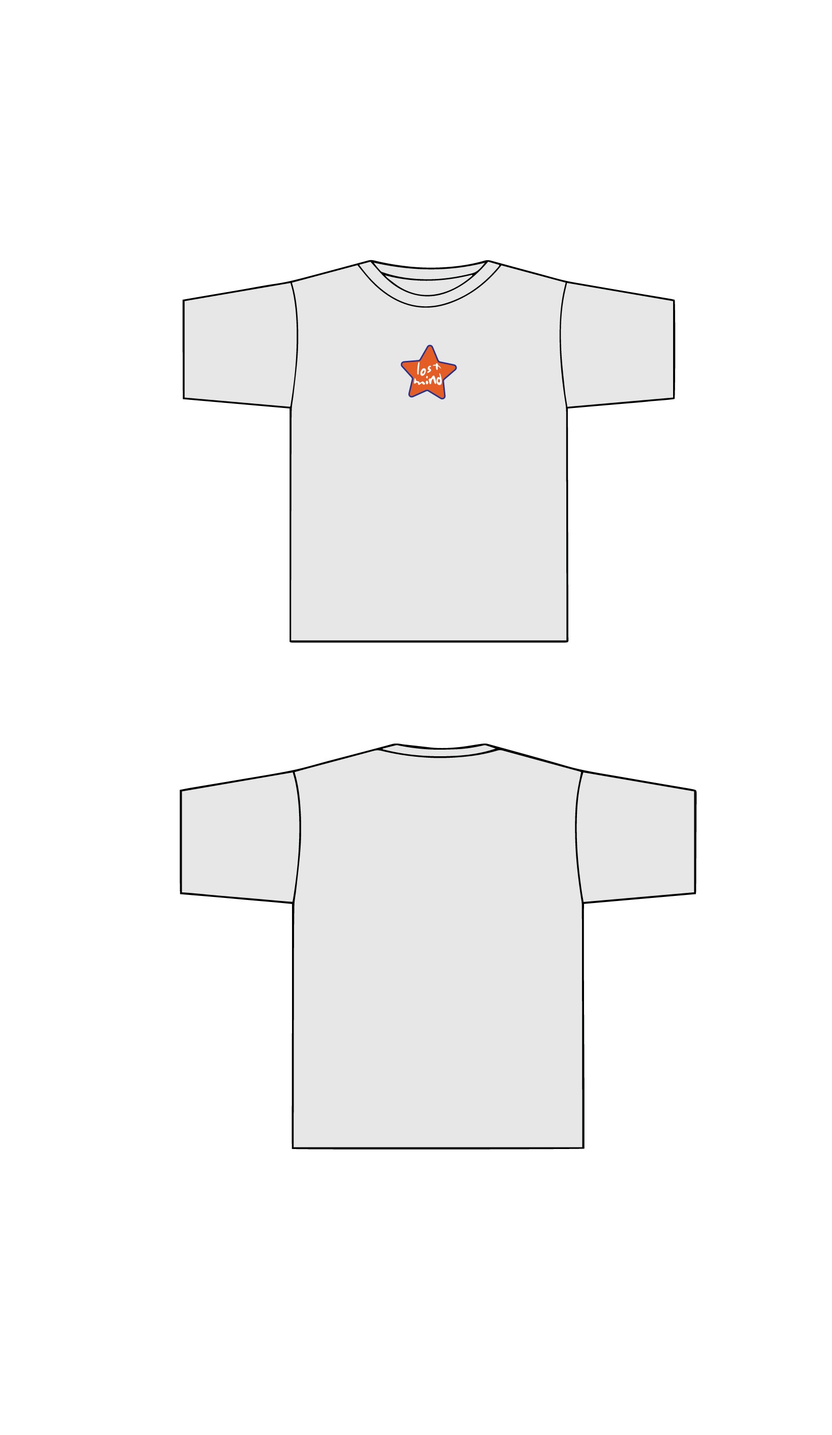 PVII Star T Shirt  - Duman Gri