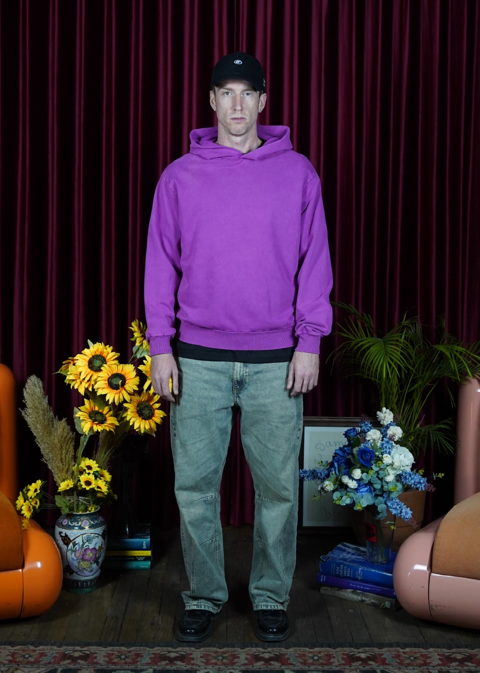 Smile Oversize Premium Hoodie