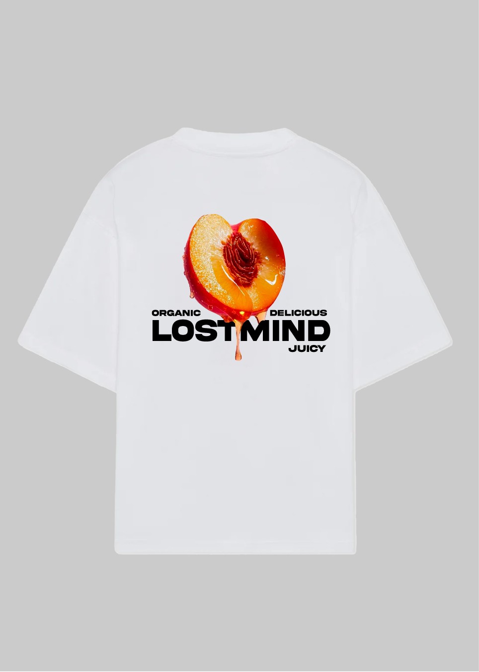 Peach Oversize T Shirt