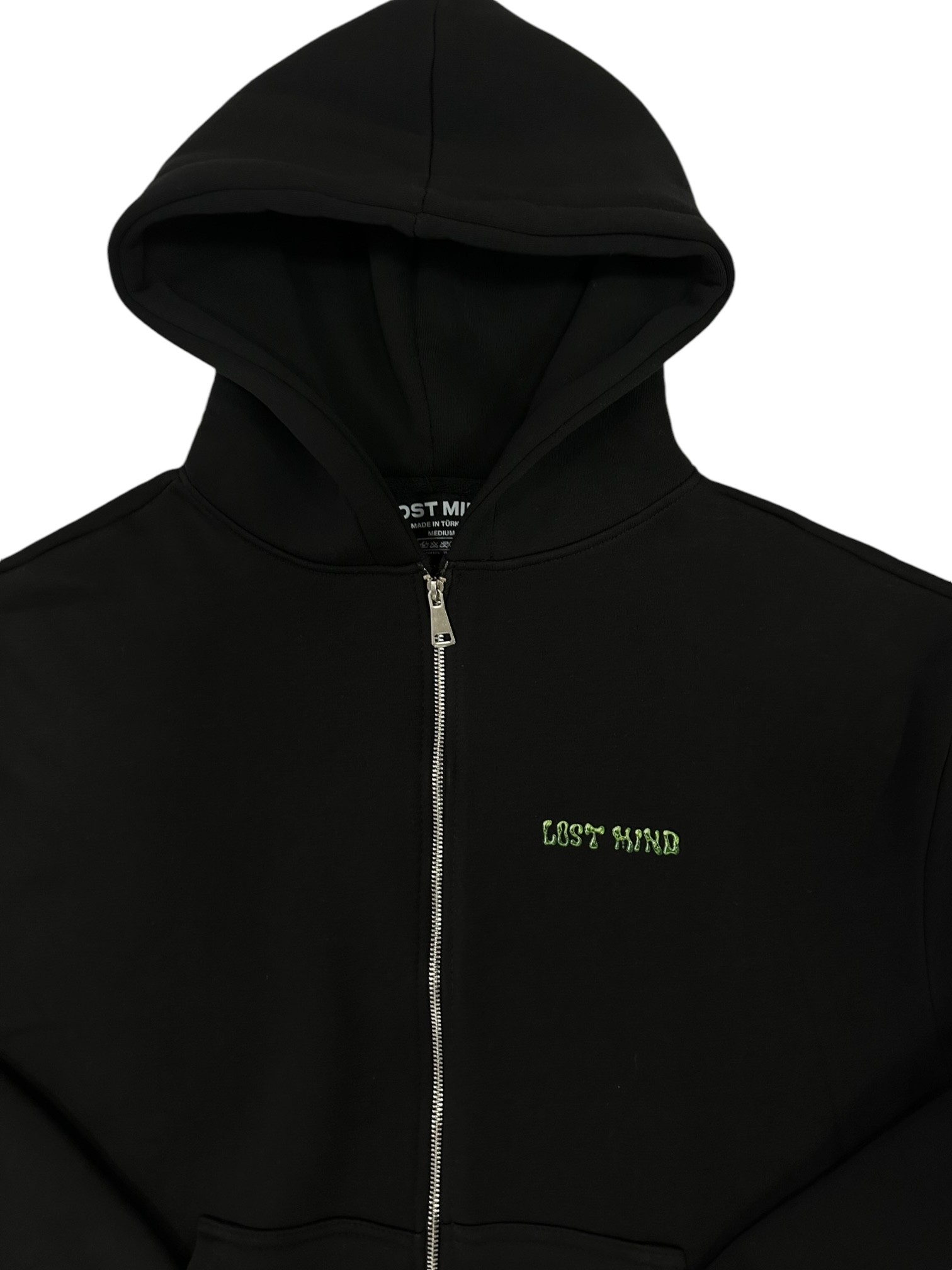 Liquid Oversize Zip Hoodie