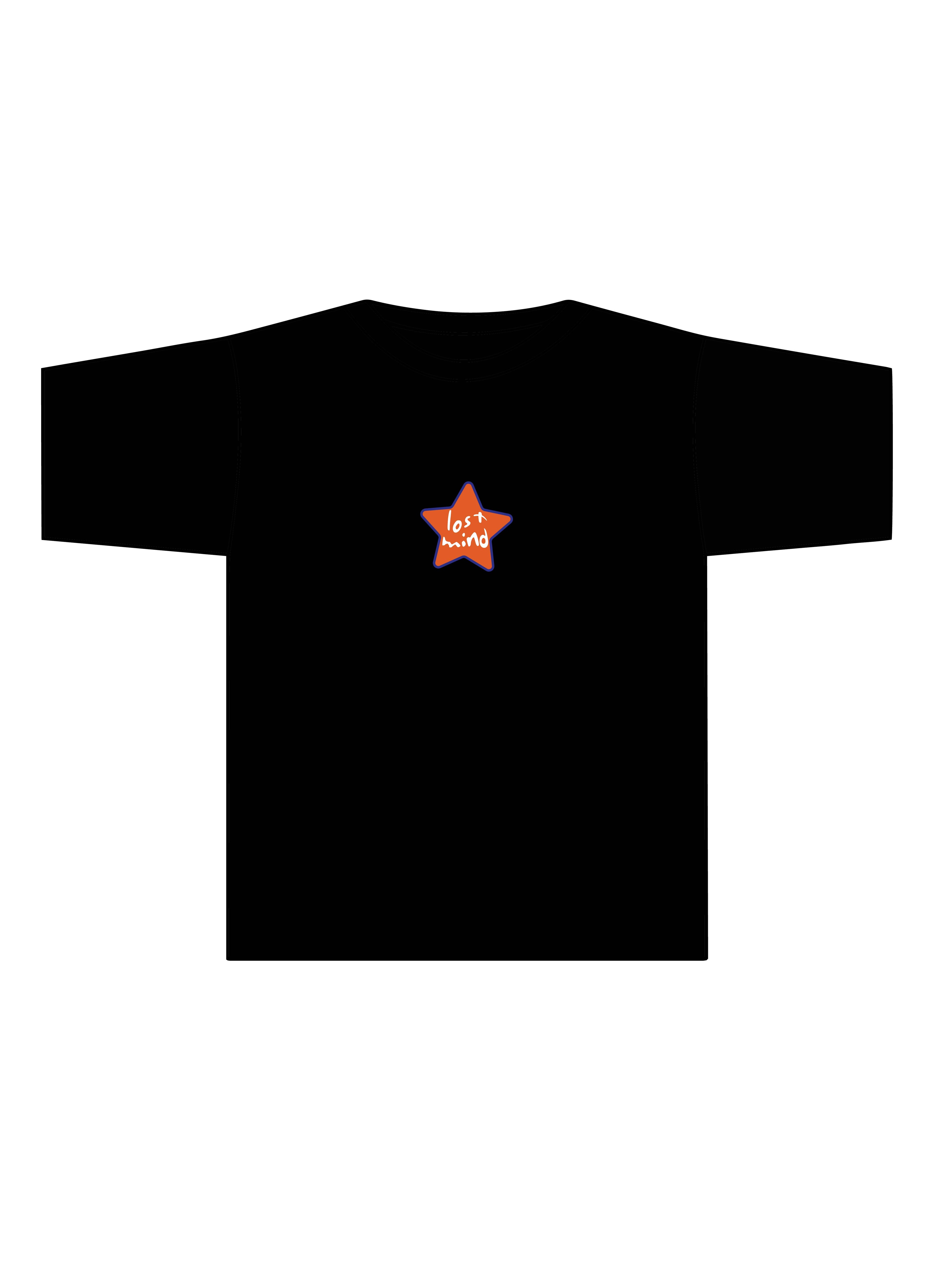 PVII Star T Shirt  - Siyah