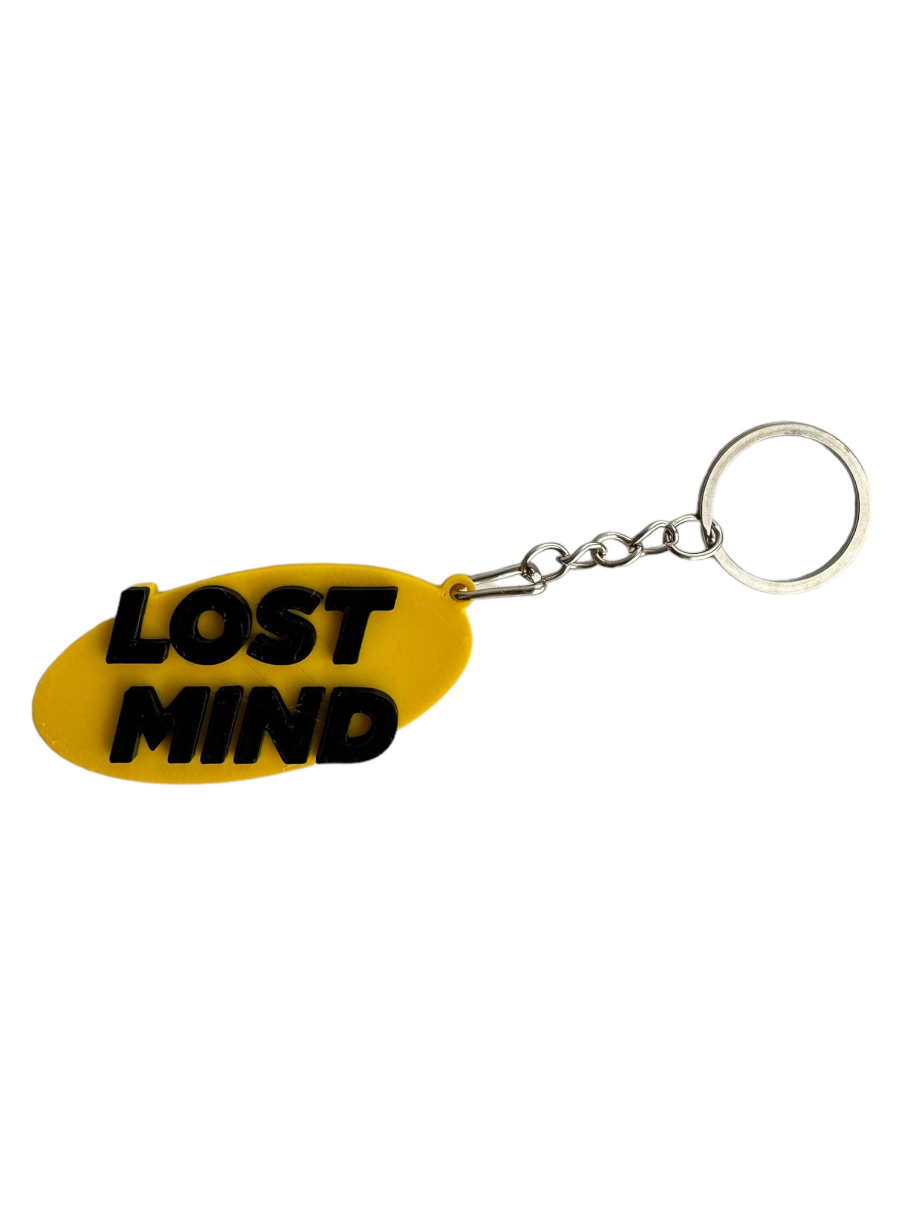 Lost Mind Anahtarlık - Sarı-Siyah