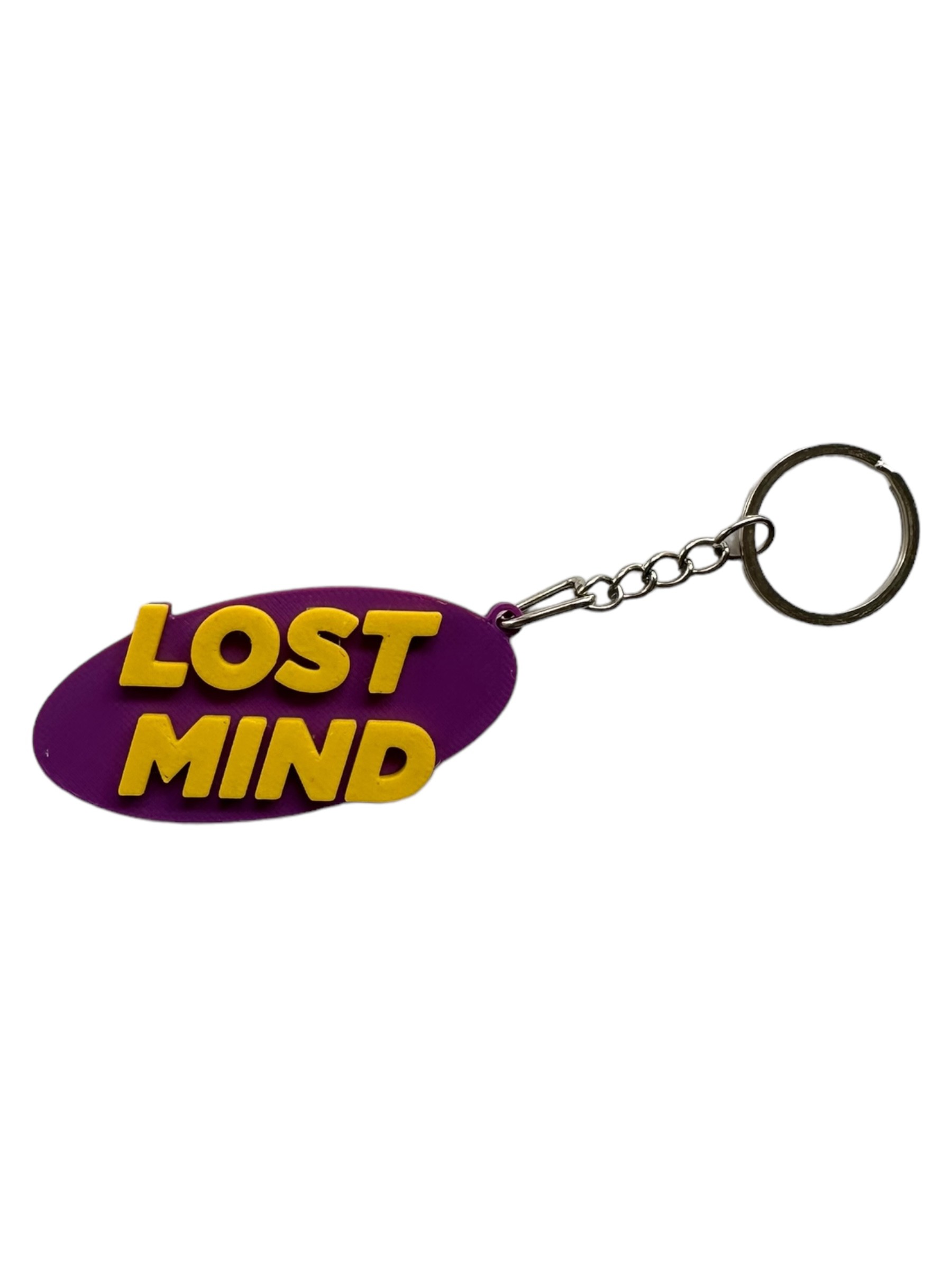 Lost Mind Anahtarlık - Mor-Sarı
