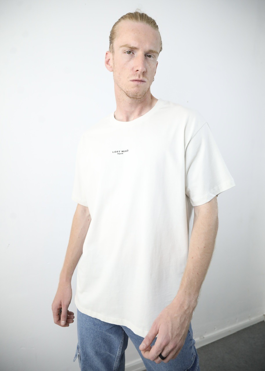 LMS Basic Kırık Beyaz T Shirt (LMT6)