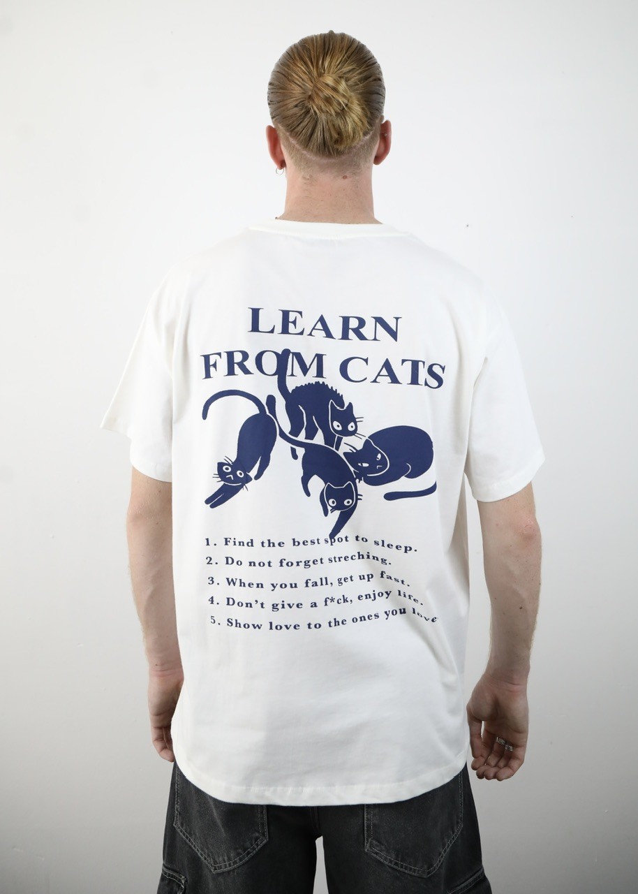 Learn From Cats T Shirt (LMT3)