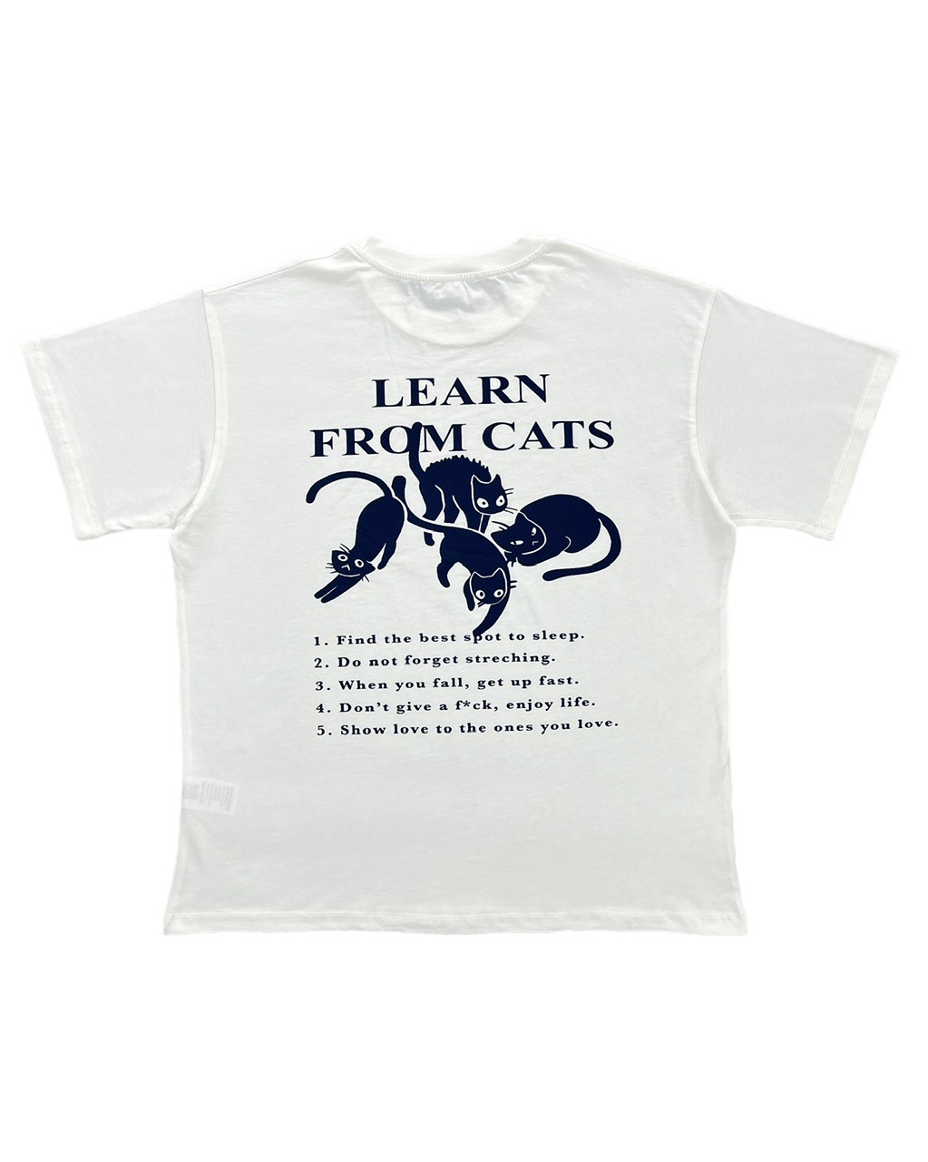Learn From Cats T Shirt (LMT3)