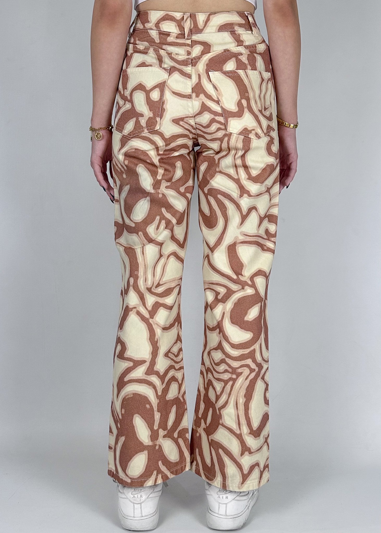 Wave Design Pants